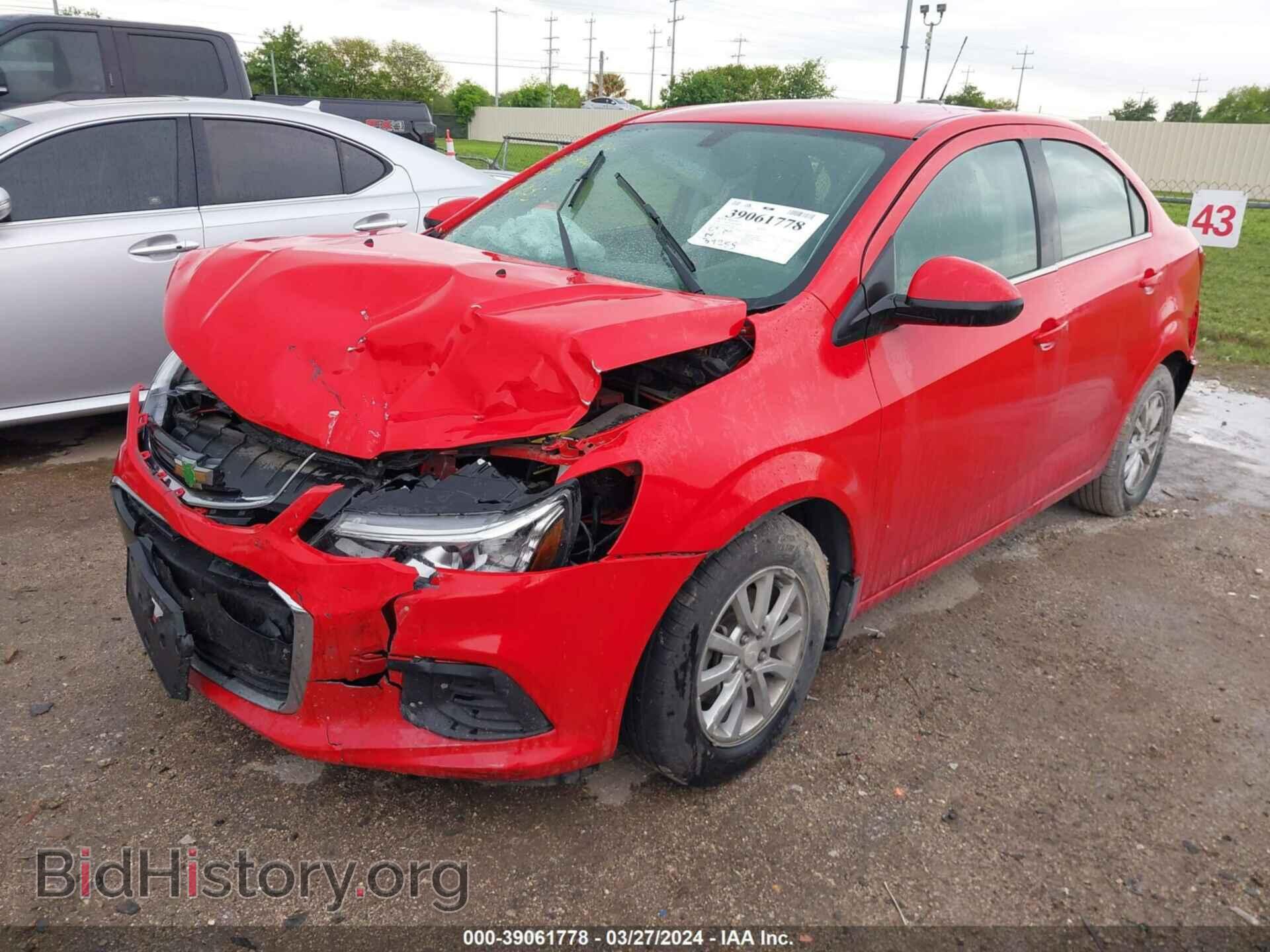 2019 CHEVROLET SONIC - VIN: 1G1JD5SB2K4134033 - Фото 2