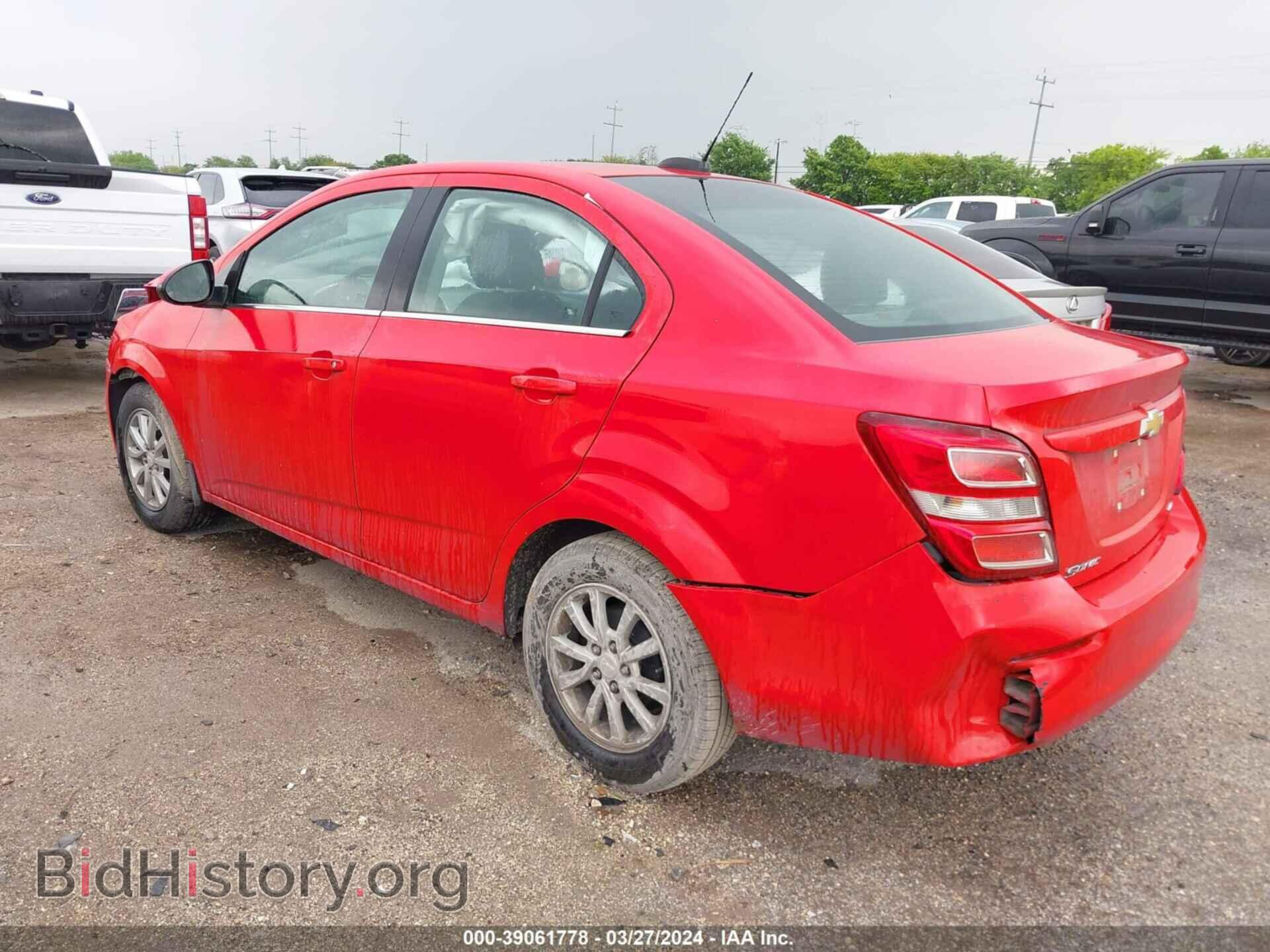 2019 CHEVROLET SONIC - VIN: 1G1JD5SB2K4134033 - Фото 3