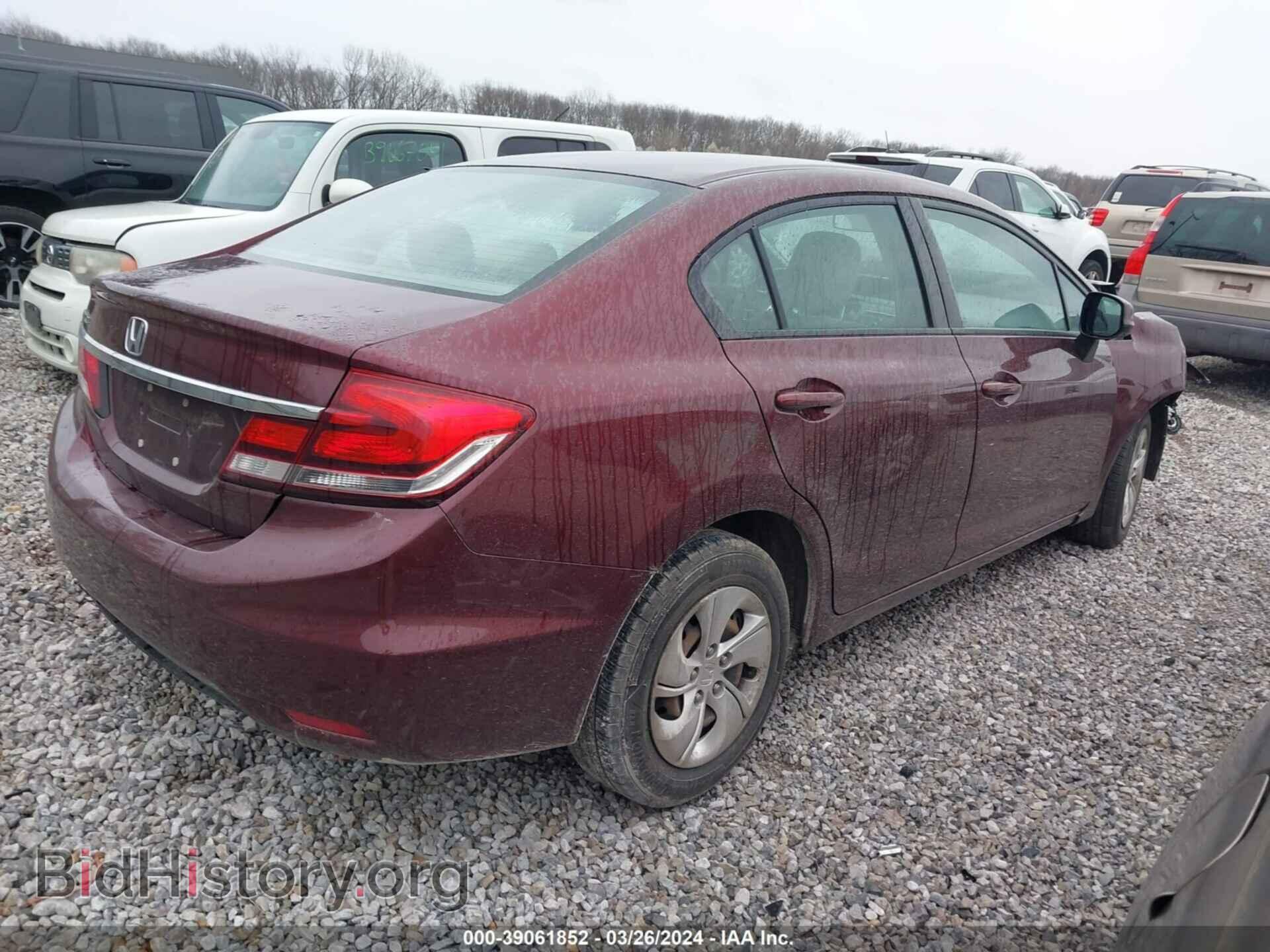 2013 HONDA CIVIC - VIN: 19XFB2F5XDE096879 - Фото 4