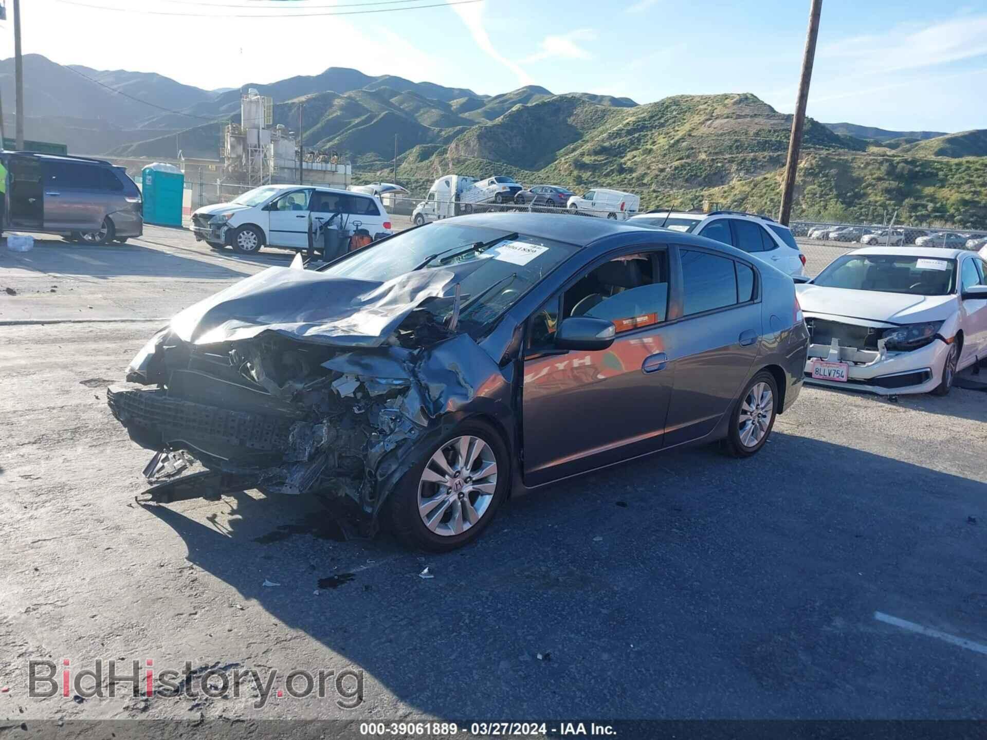 2012 HONDA INSIGHT - VIN: JHMZE2H72CS005133 - Фото 2