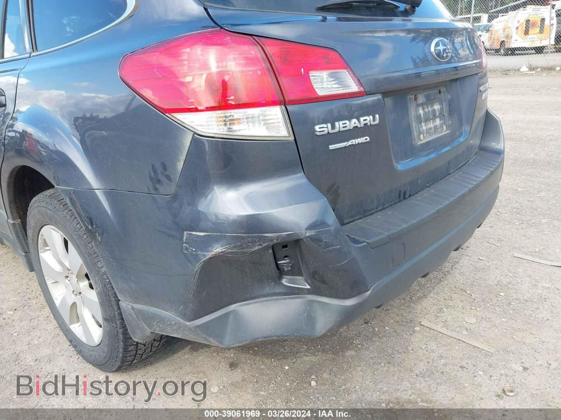 2010 SUBARU OUTBACK - VIN: 4S4BRBCC1A3325106 - Фото 6