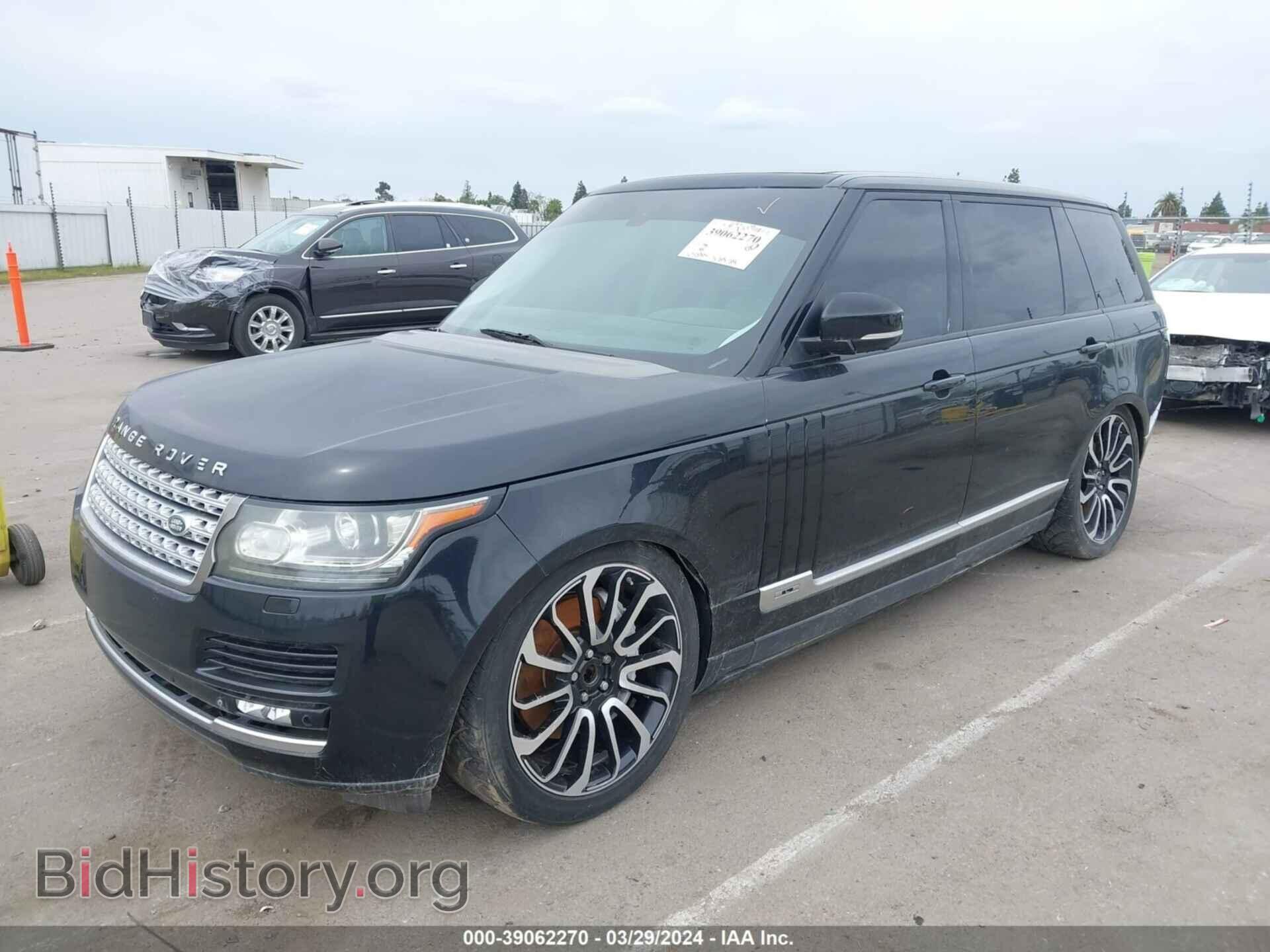 2014 LAND ROVER RANGE ROVER - VIN: SALGS3TF1EA178763 - Фото 2