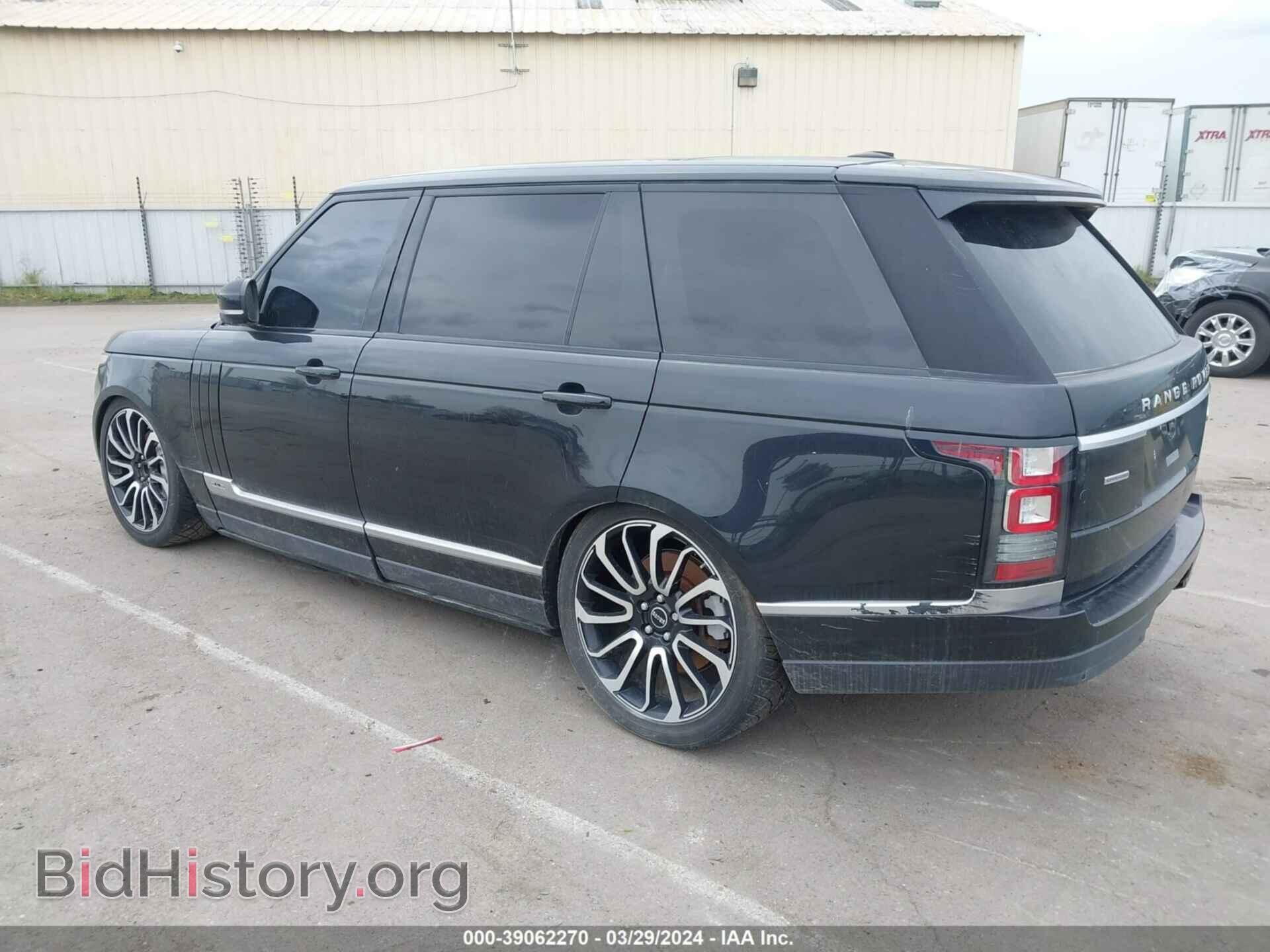 2014 LAND ROVER RANGE ROVER - VIN: SALGS3TF1EA178763 - Фото 3