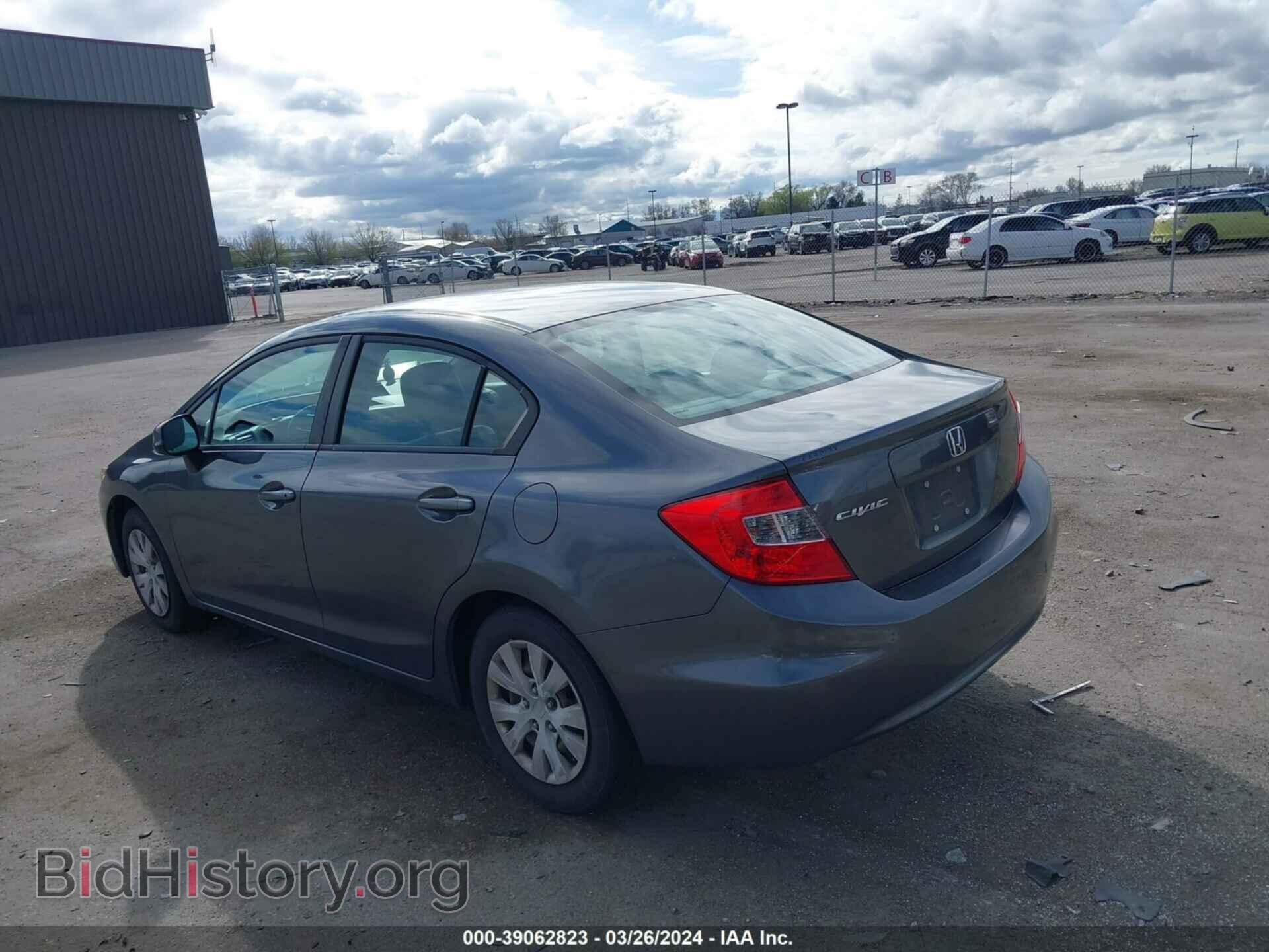 2012 HONDA CIVIC - VIN: 19XFB2F56CE355575 - Фото 3