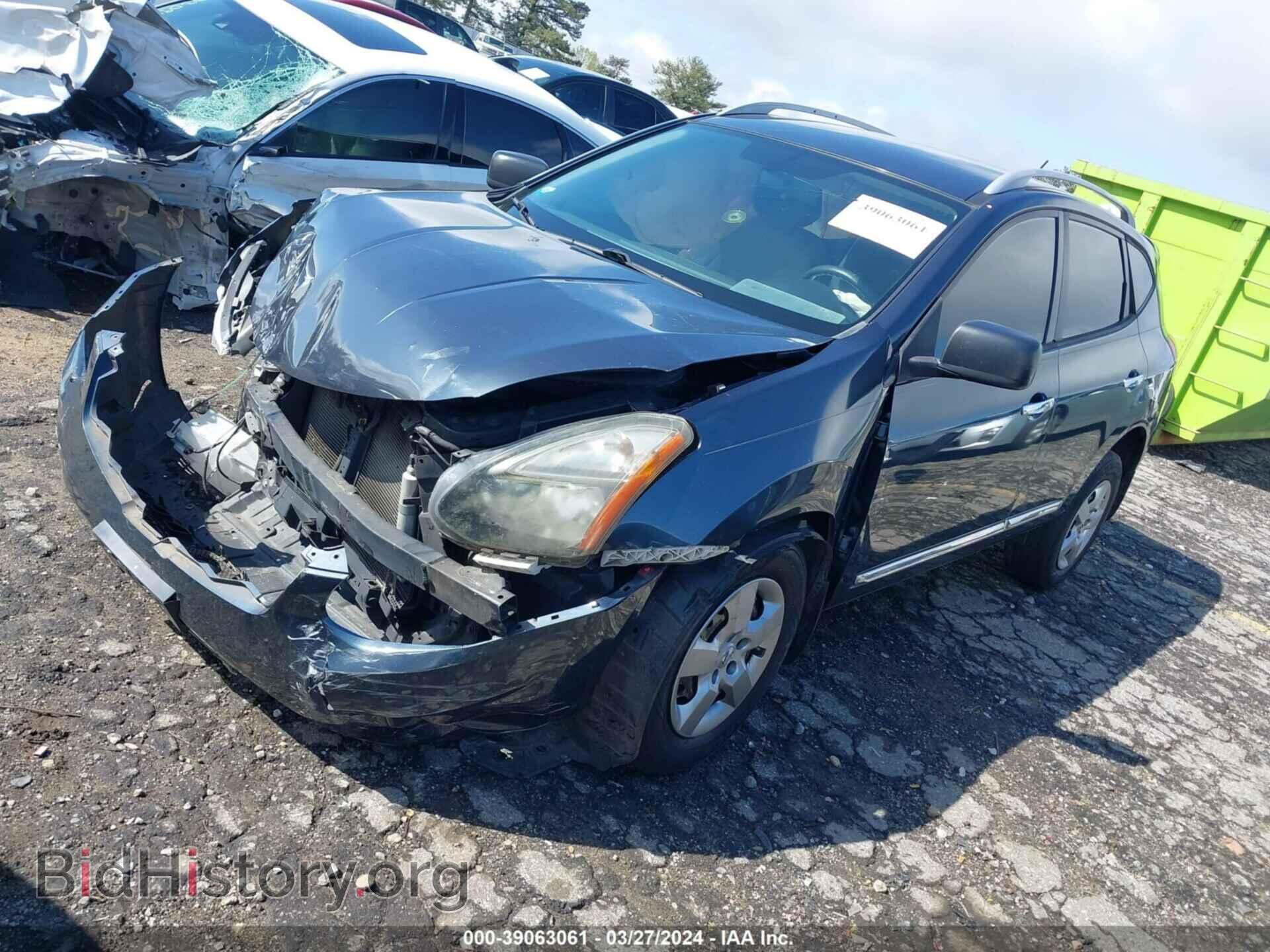 2014 NISSAN ROGUE SELECT - VIN: JN8AS5MT3EW611245 - Фото 2