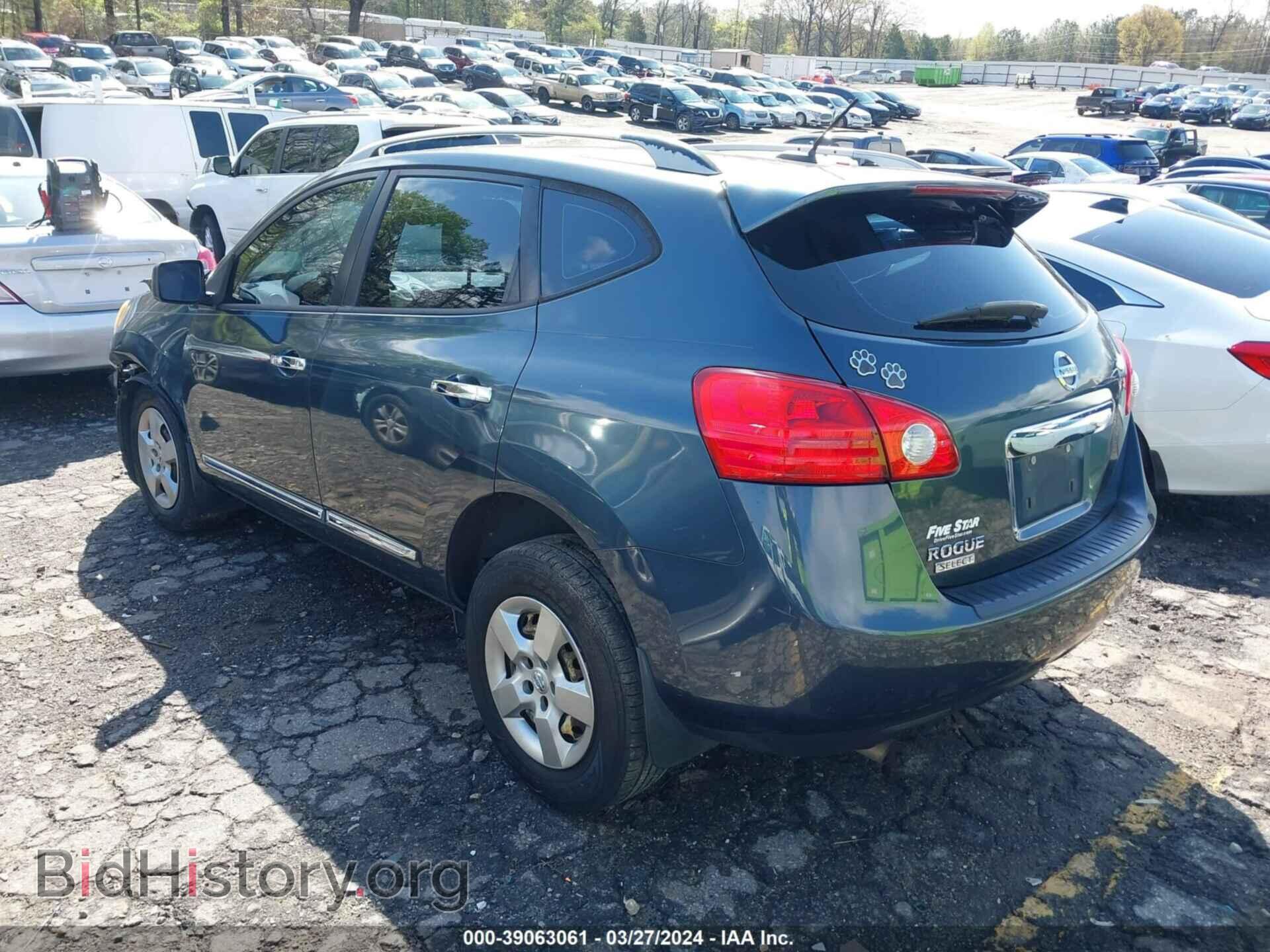 2014 NISSAN ROGUE SELECT - VIN: JN8AS5MT3EW611245 - Фото 3