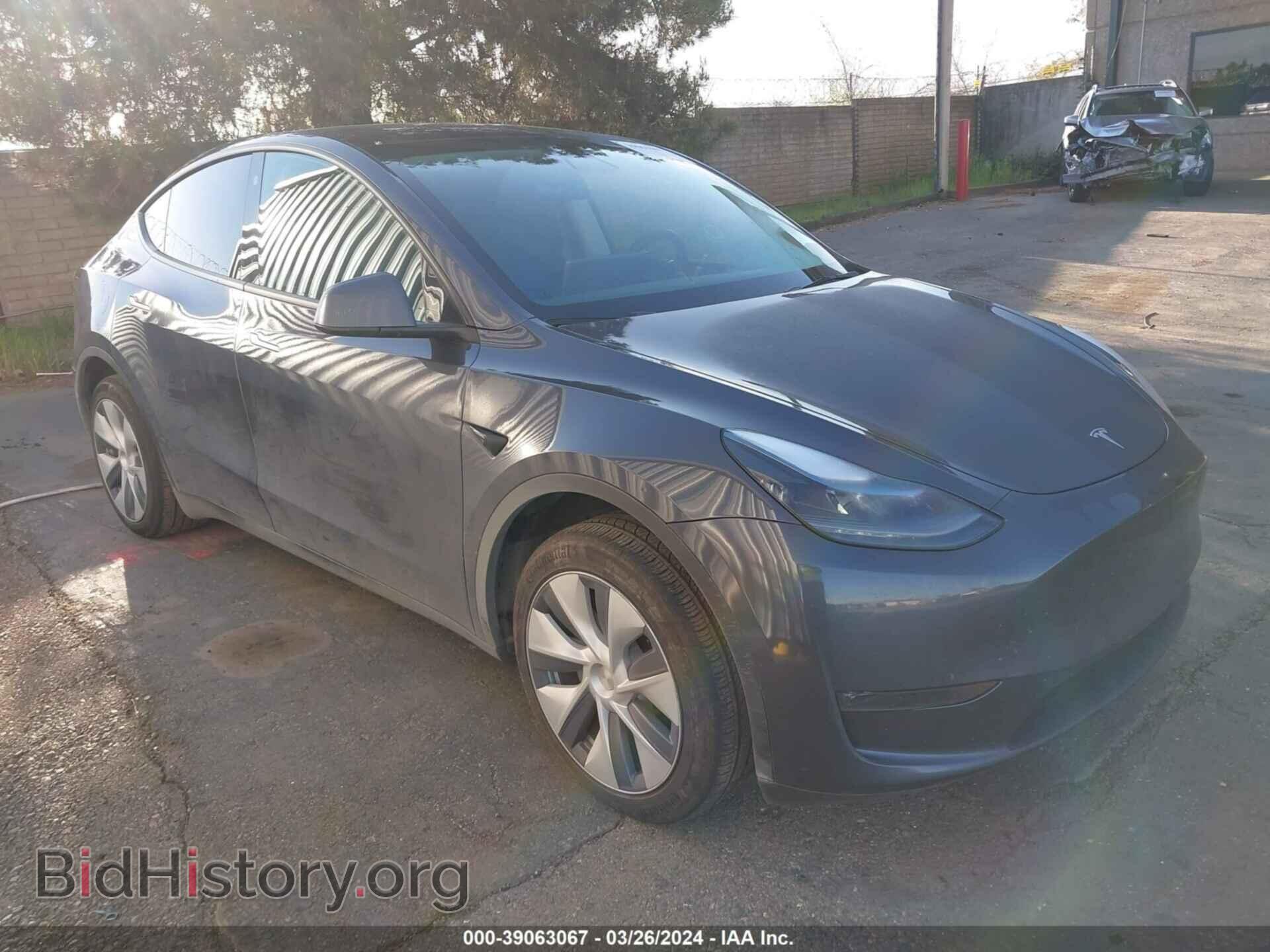Фотография 7SAYGAEE4PF632779 - TESLA MODEL Y 2023