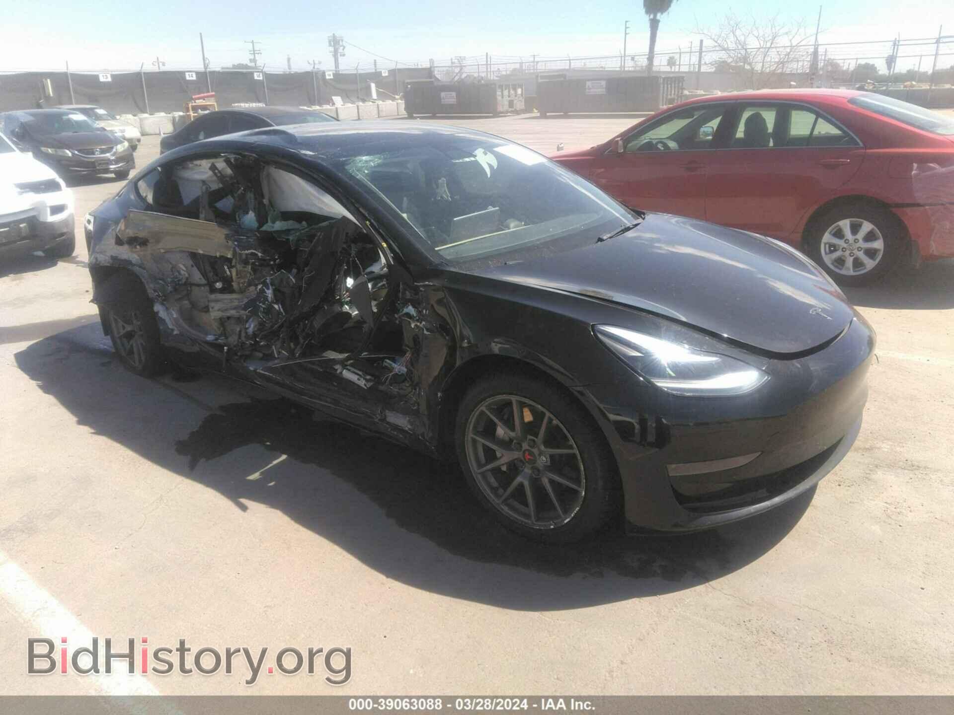 Фотография 5YJ3E1EA6NF113448 - TESLA MODEL 3 2022