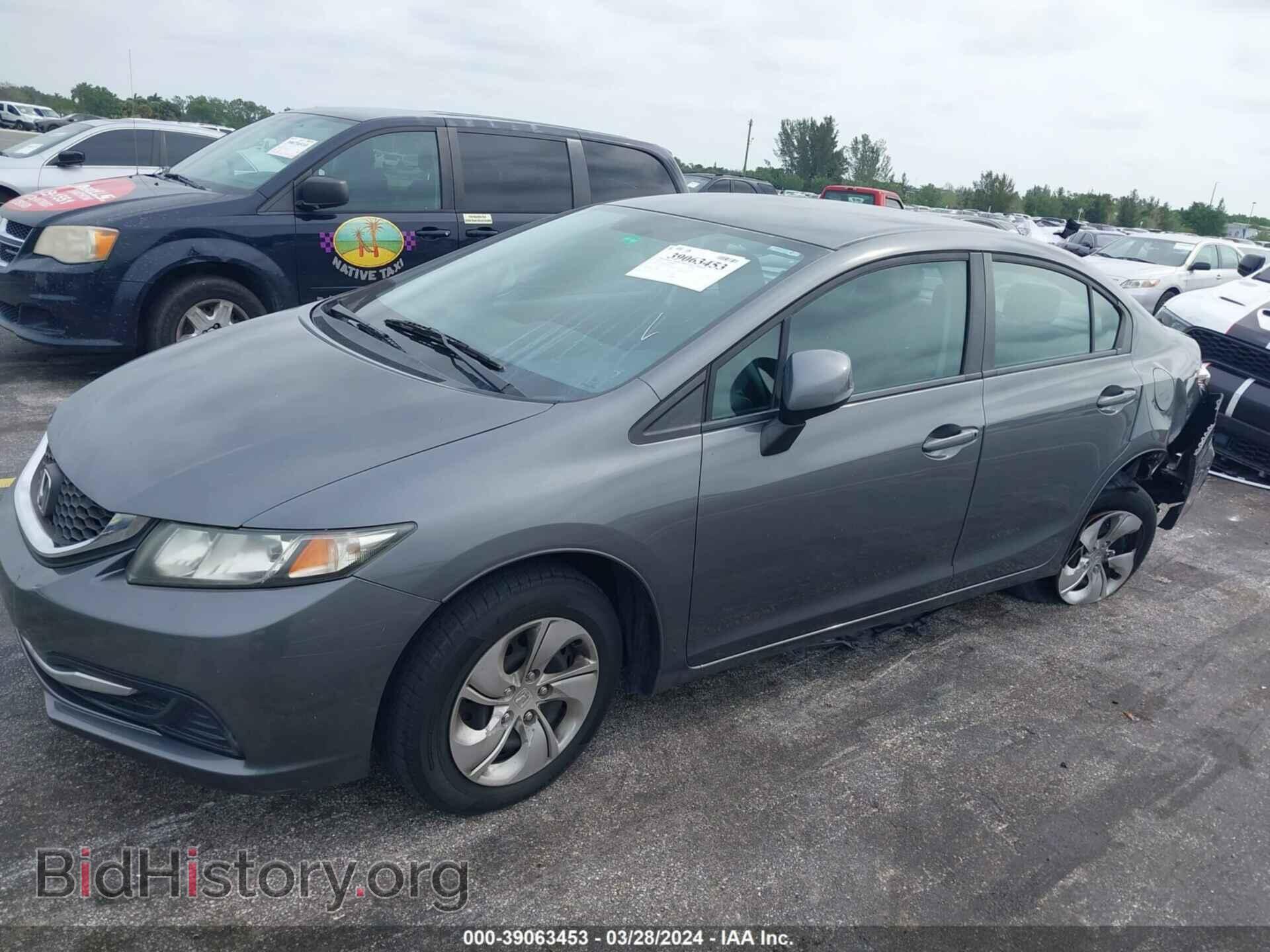 2013 HONDA CIVIC - VIN: 19XFB2F50DE065172 - Фото 2