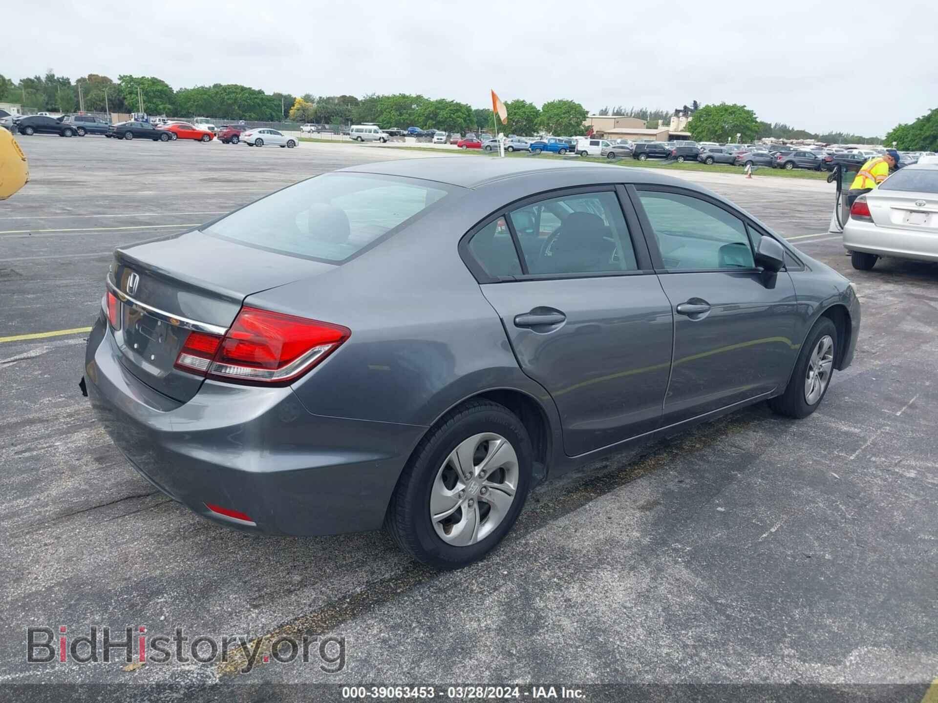 2013 HONDA CIVIC - VIN: 19XFB2F50DE065172 - Фото 4
