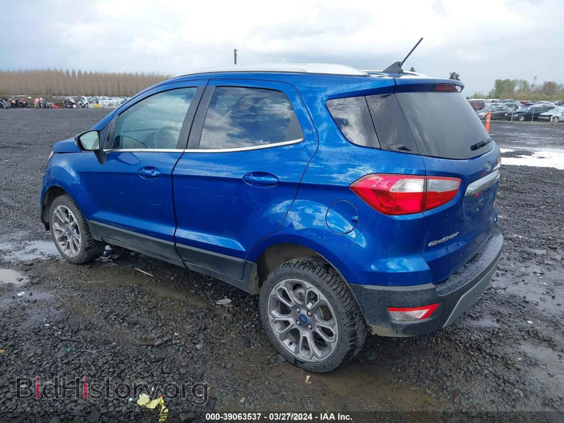 2019 FORD ECOSPORT - VIN: MAJ6S3KL0KC257888 - Фото 3