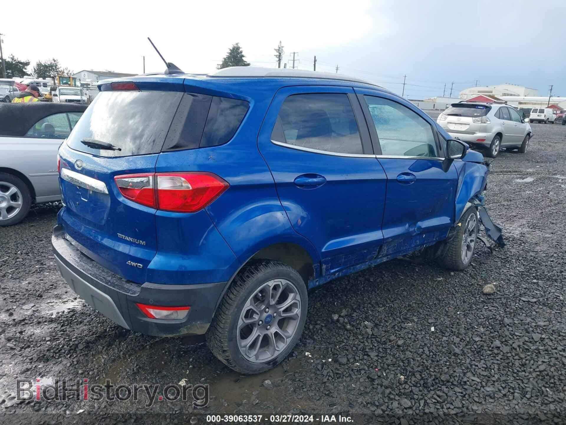 2019 FORD ECOSPORT - VIN: MAJ6S3KL0KC257888 - Фото 4