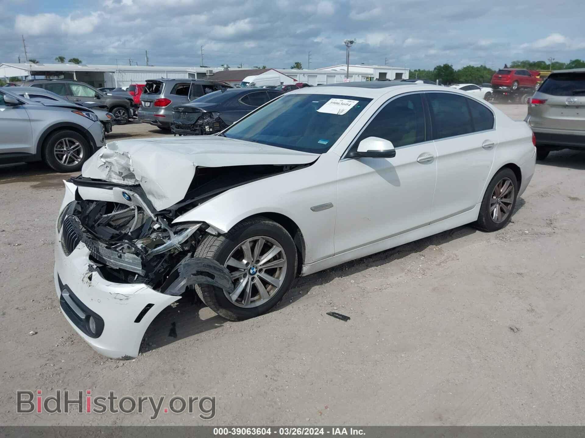 2015 BMW 528I - VIN: WBA5A5C5XFD513861 - Фото 2
