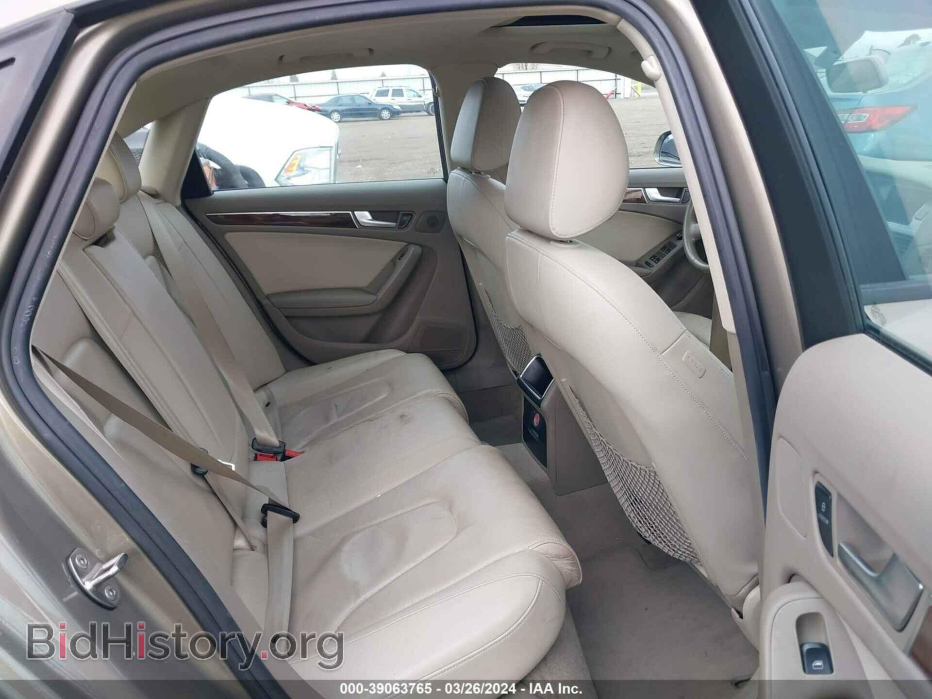 2011 AUDI A4 - VIN: WAUBFAFL7BA167626 - Фото 8