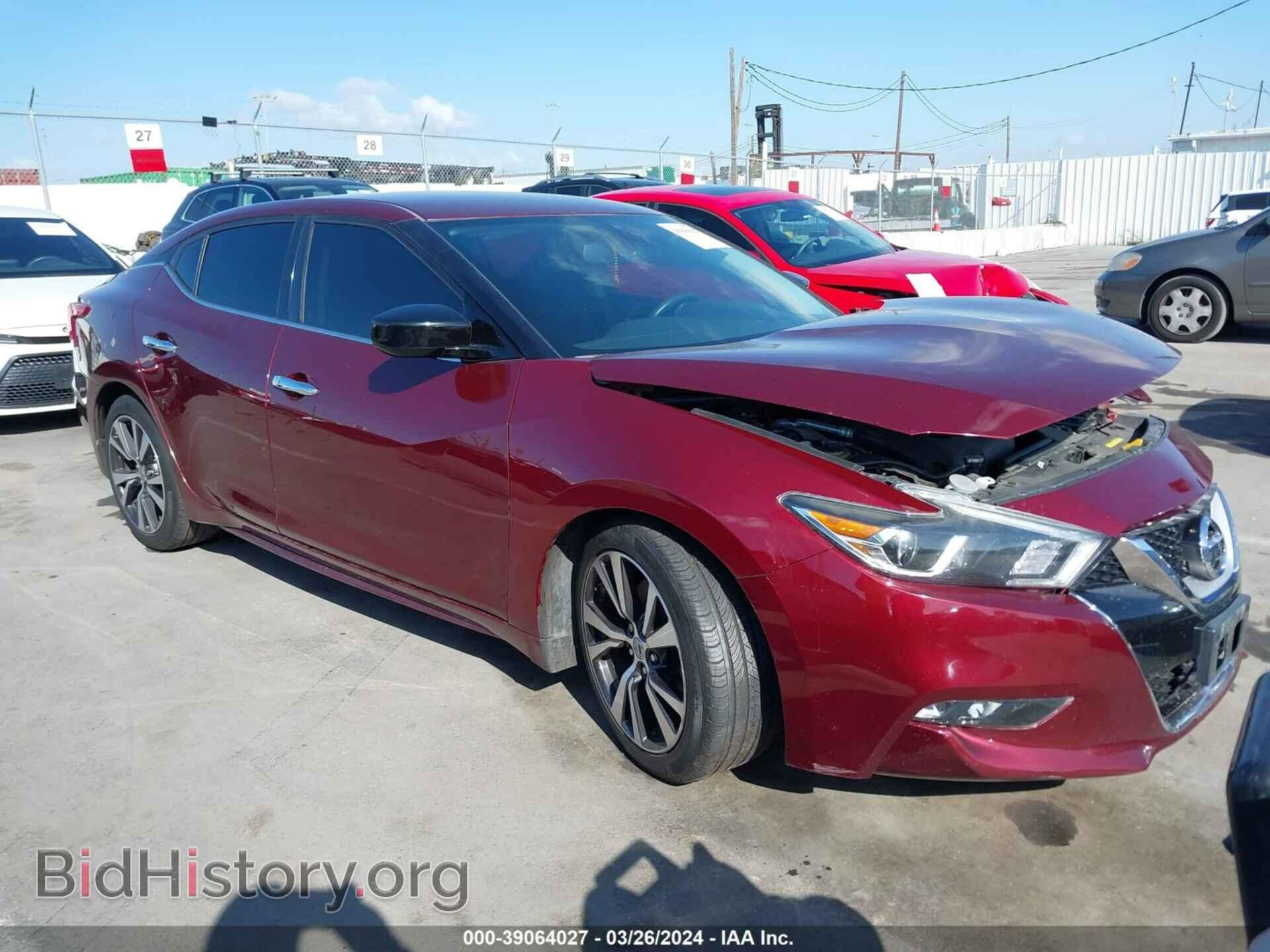 Photo 1N4AA6AP0HC361874 - NISSAN MAXIMA 2017