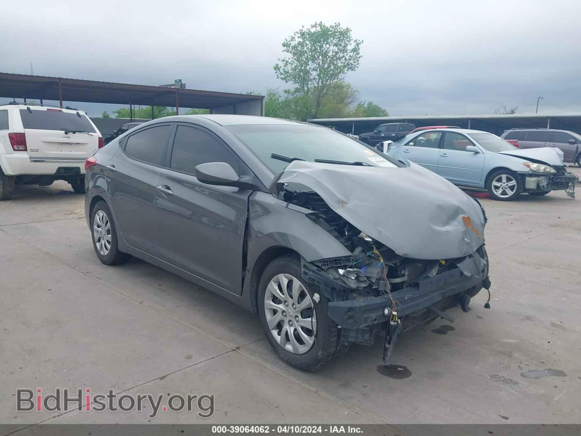 Photo 5NPDH4AE4CH090420 - HYUNDAI ELANTRA 2012