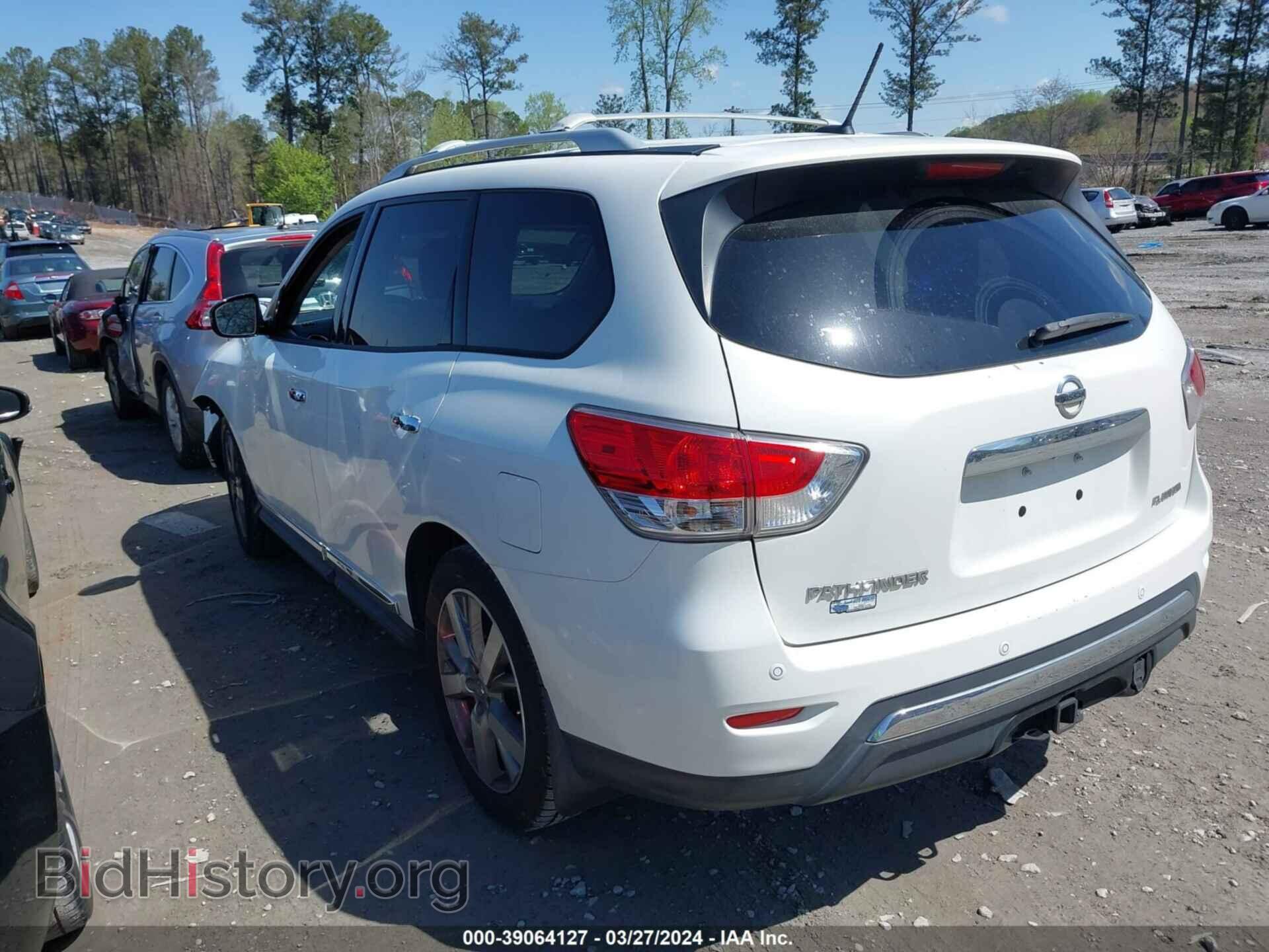 2014 NISSAN PATHFINDER - VIN: 5N1AR2MN5EC692530 - Фото 3