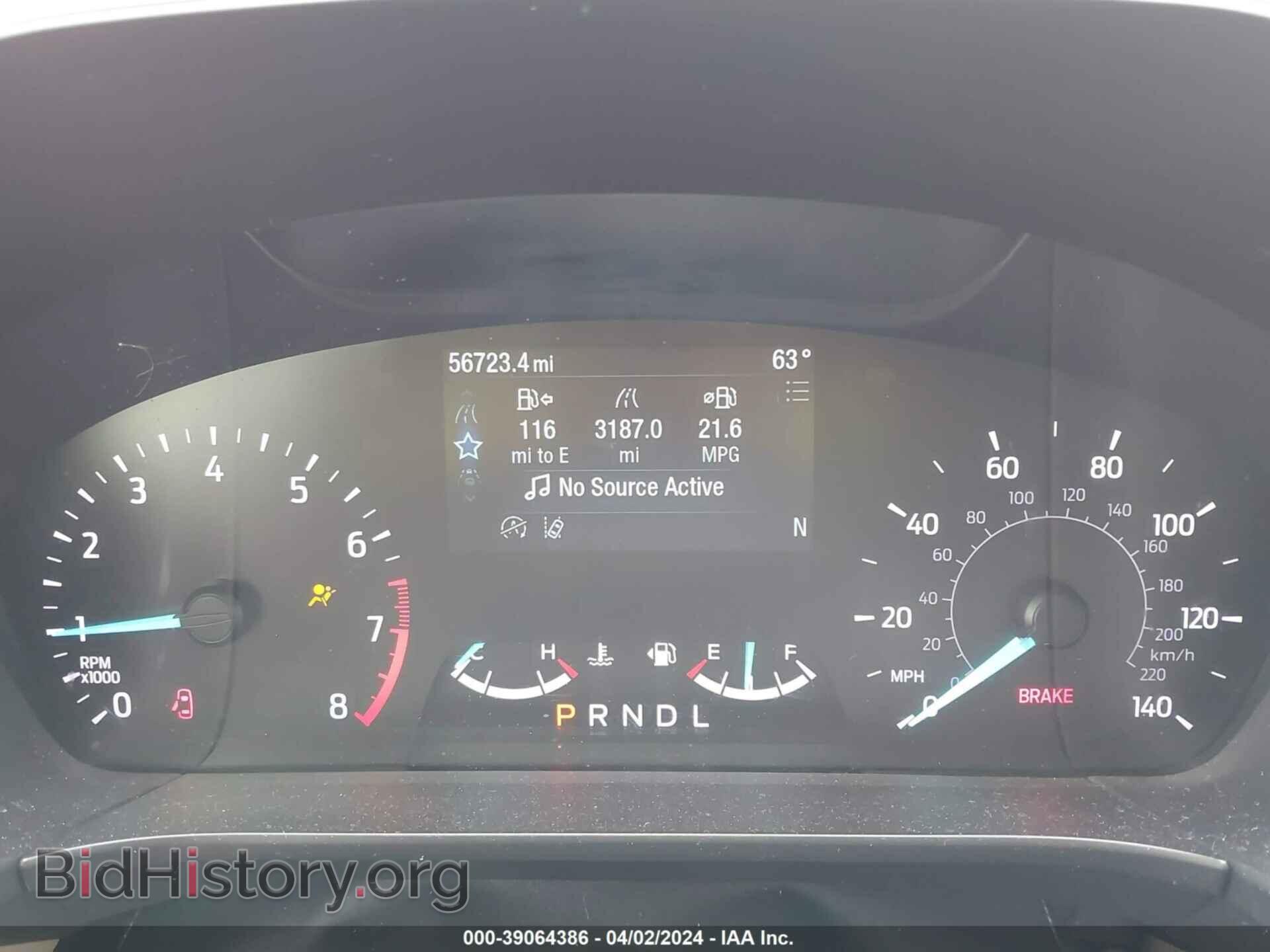2020 FORD ESCAPE - VIN: 1FMCU0H62LUA76130 - Photo 7