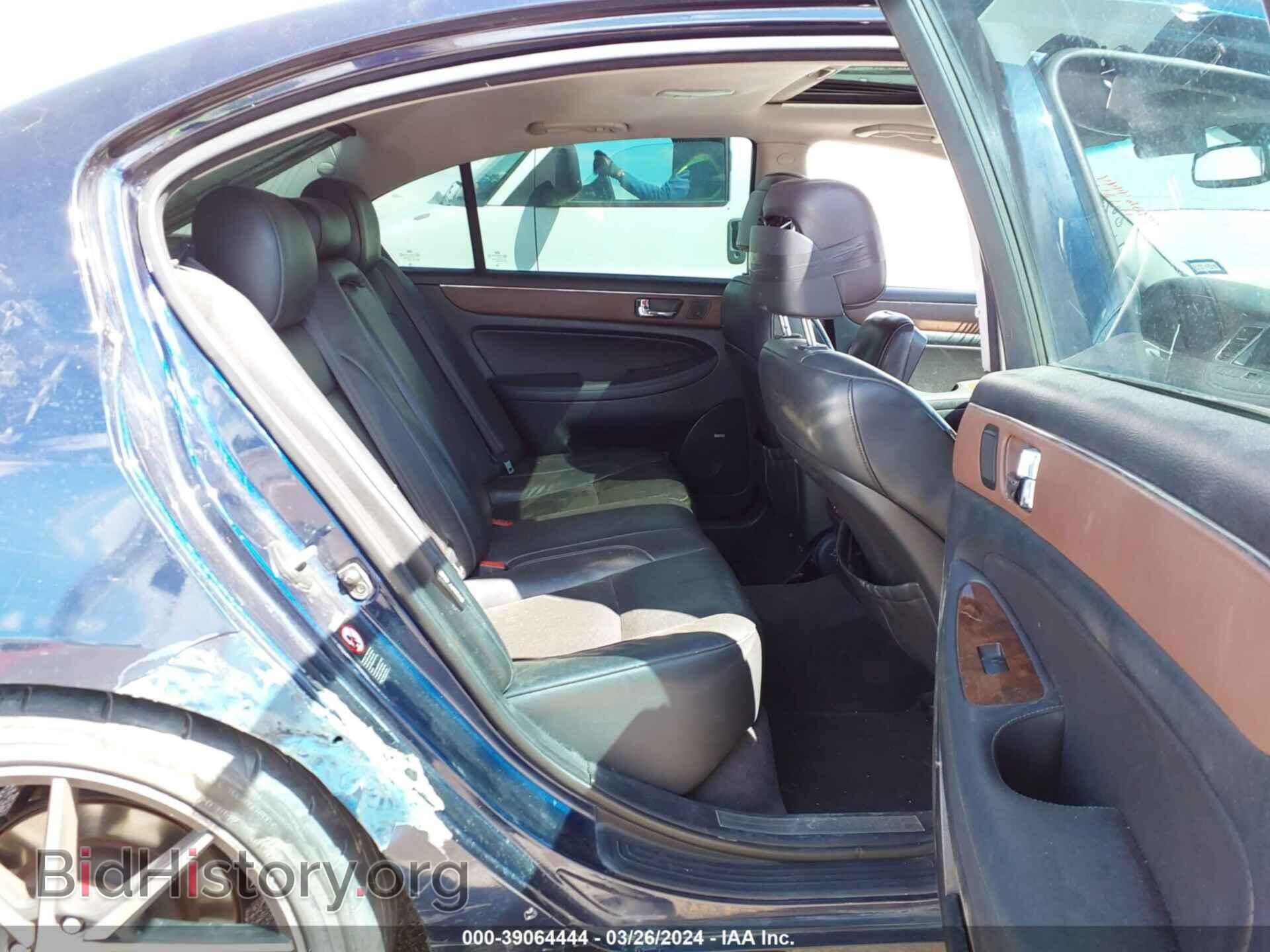2009 HYUNDAI GENESIS - VIN: KMHGC46E29U026164 - Фото 8