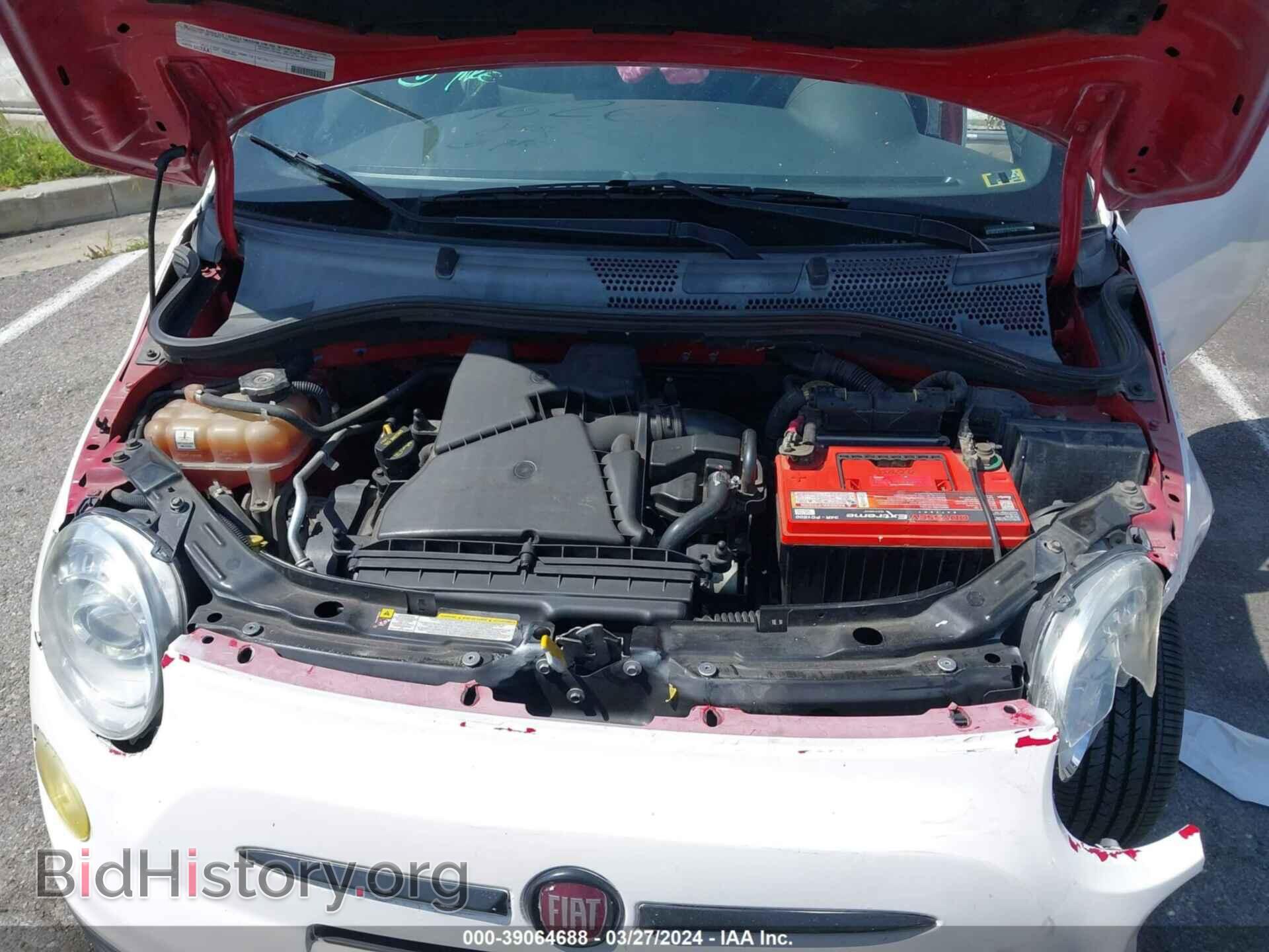 2012 FIAT 500 - VIN: 3C3CFFBR6CT186682 - Фото 10