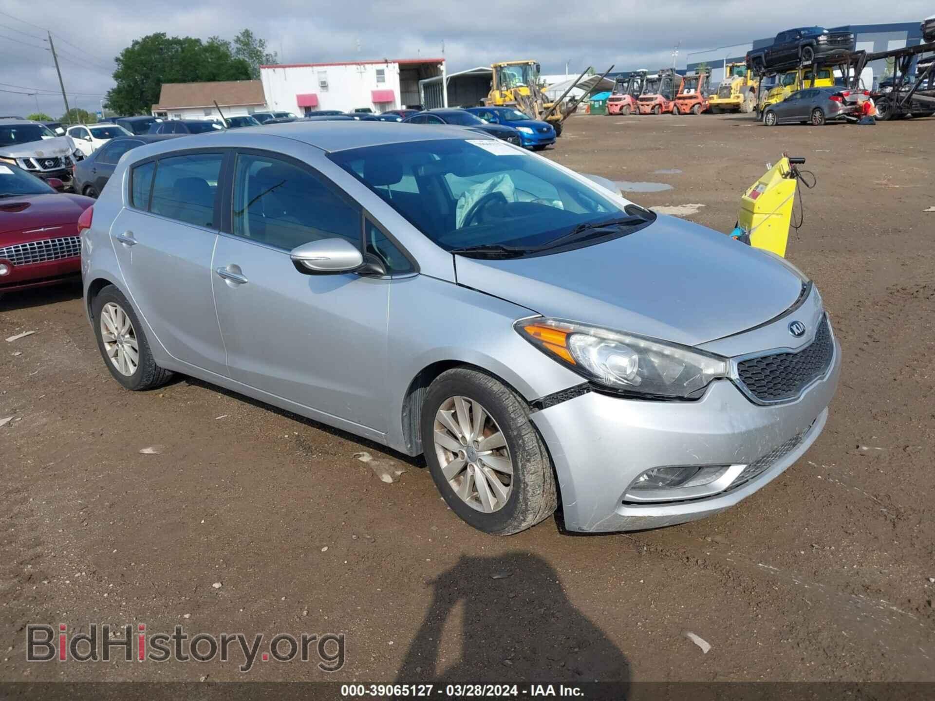 Photo KNAFX5A84F5262751 - KIA FORTE 2015