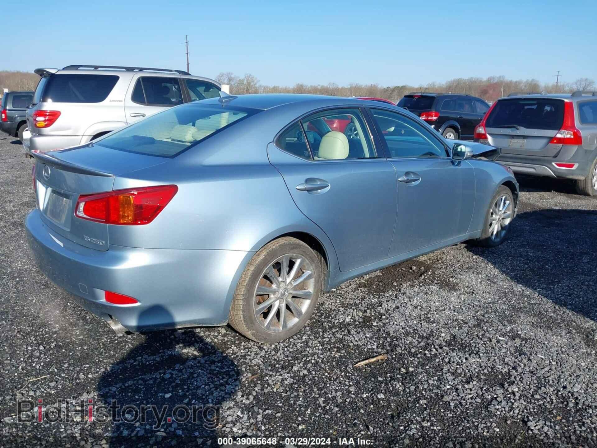 2009 LEXUS IS 250 - VIN: JTHBK262592088809 - Фото 4