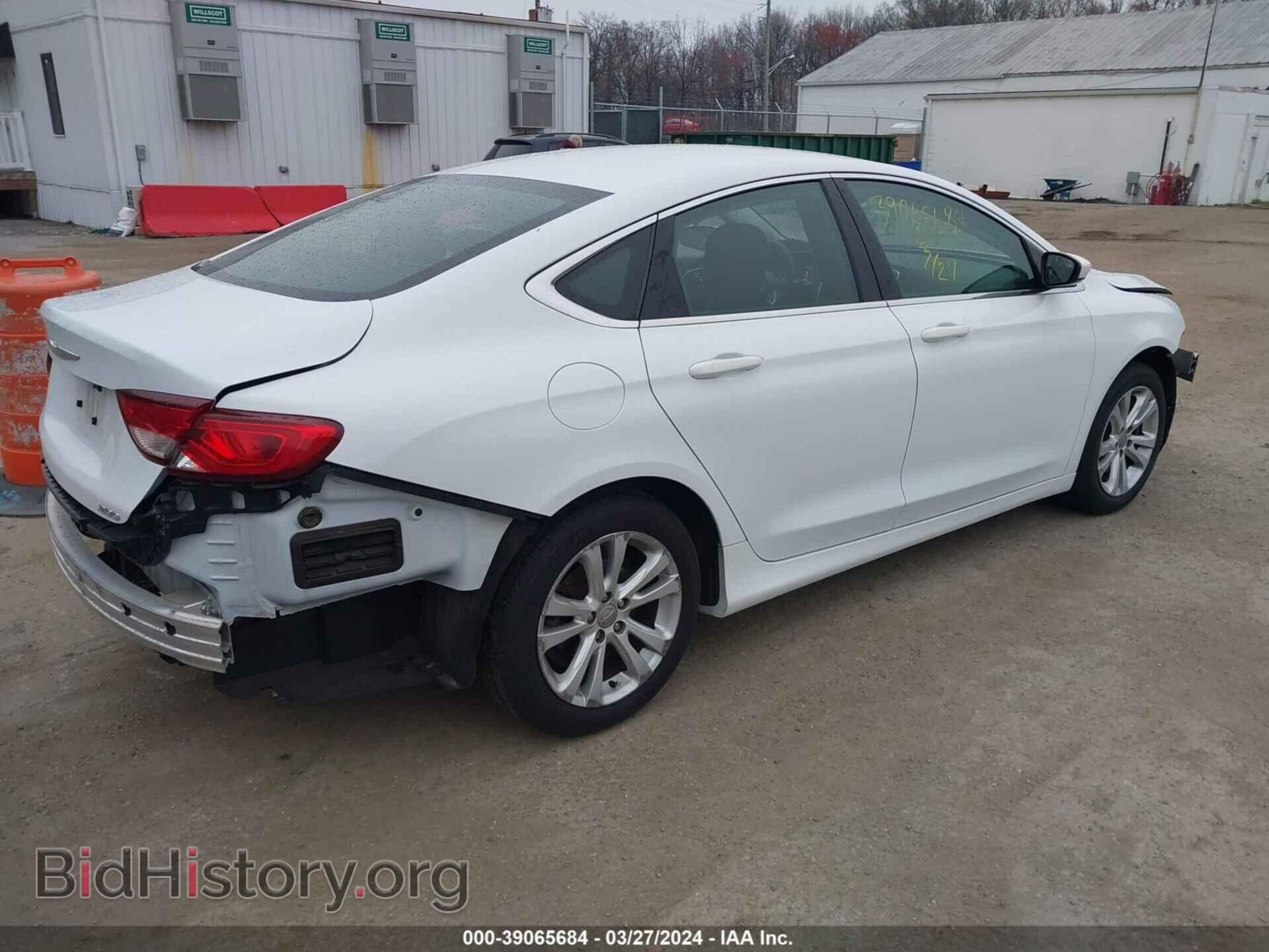 2016 CHRYSLER 200 - VIN: 1C3CCCAB0GN117259 - Фото 4