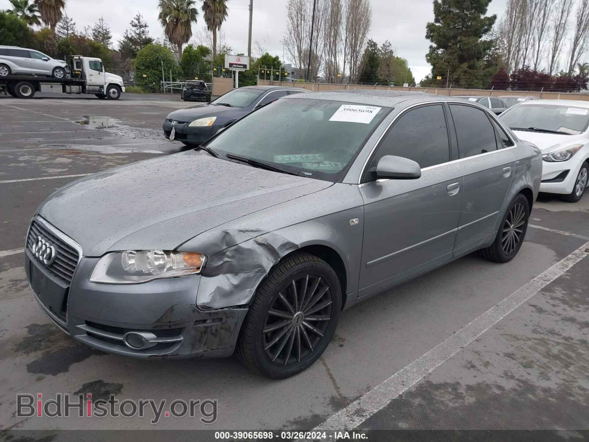 2006 AUDI A4 - VIN: WAUDF78EX6A242190 - Фото 2