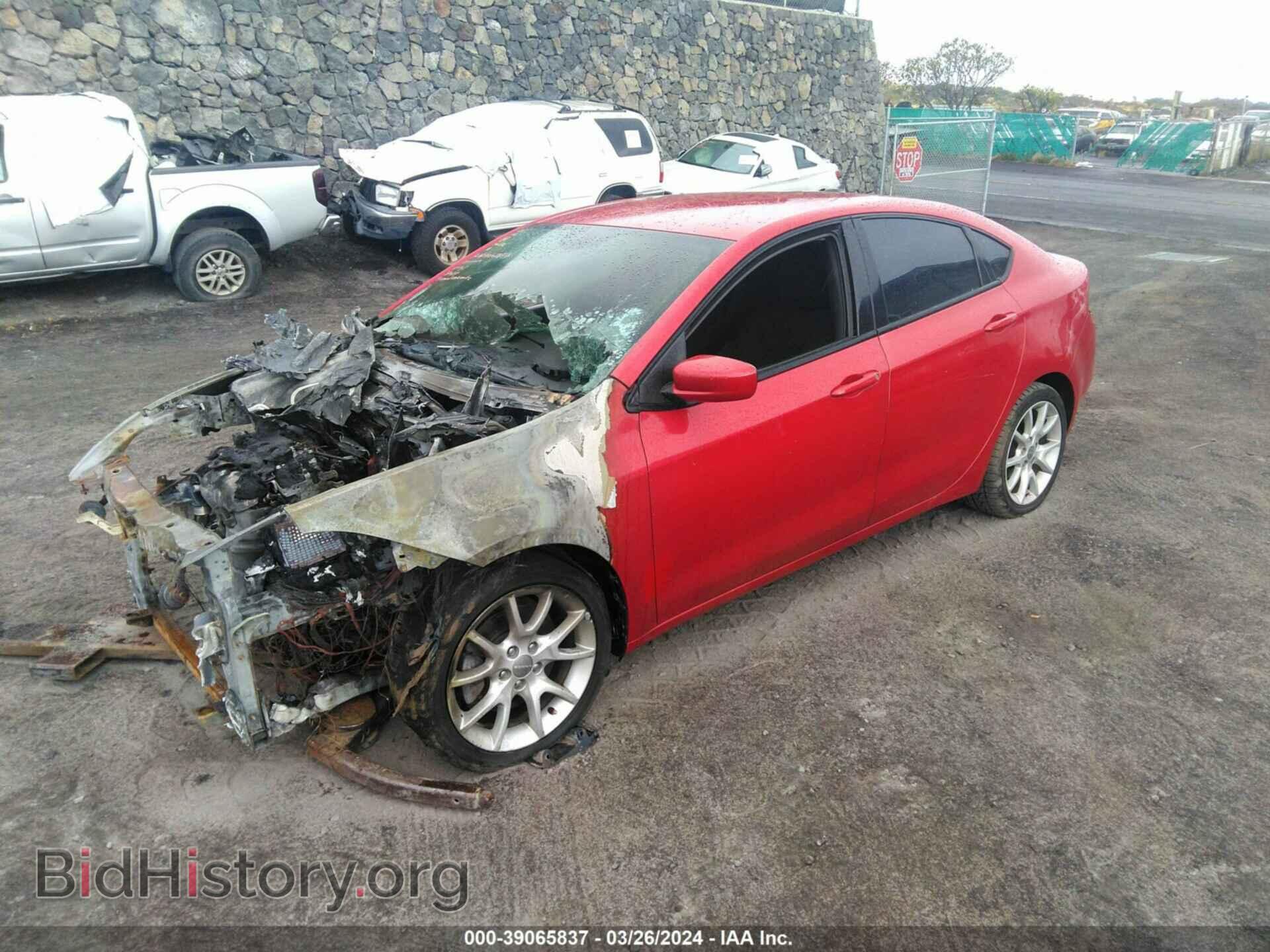 2013 DODGE DART - VIN: 1C3CDFBH7DD154652 - Фото 2