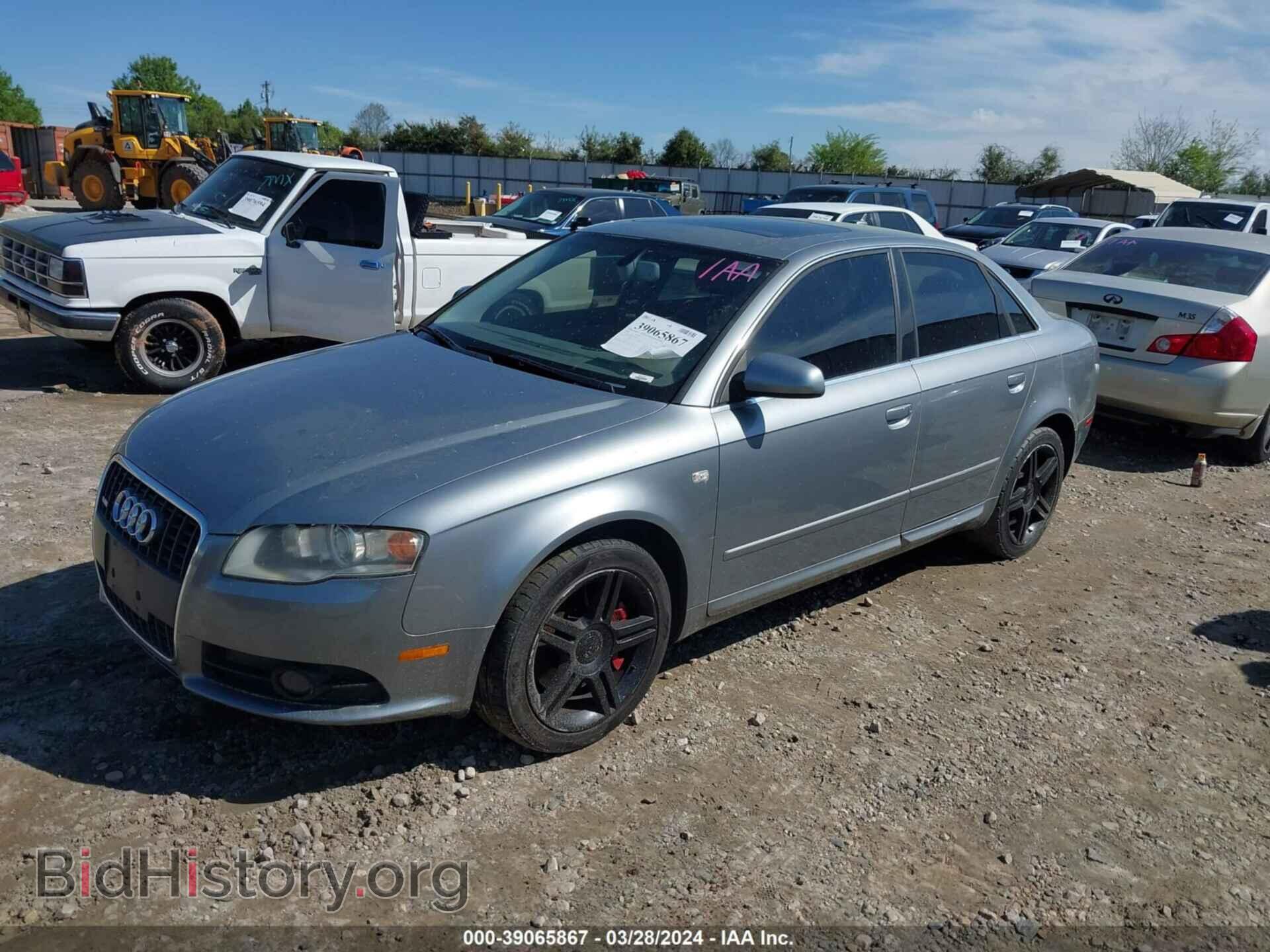 2008 AUDI A4 - VIN: WAUDF78E18A085734 - Фото 2