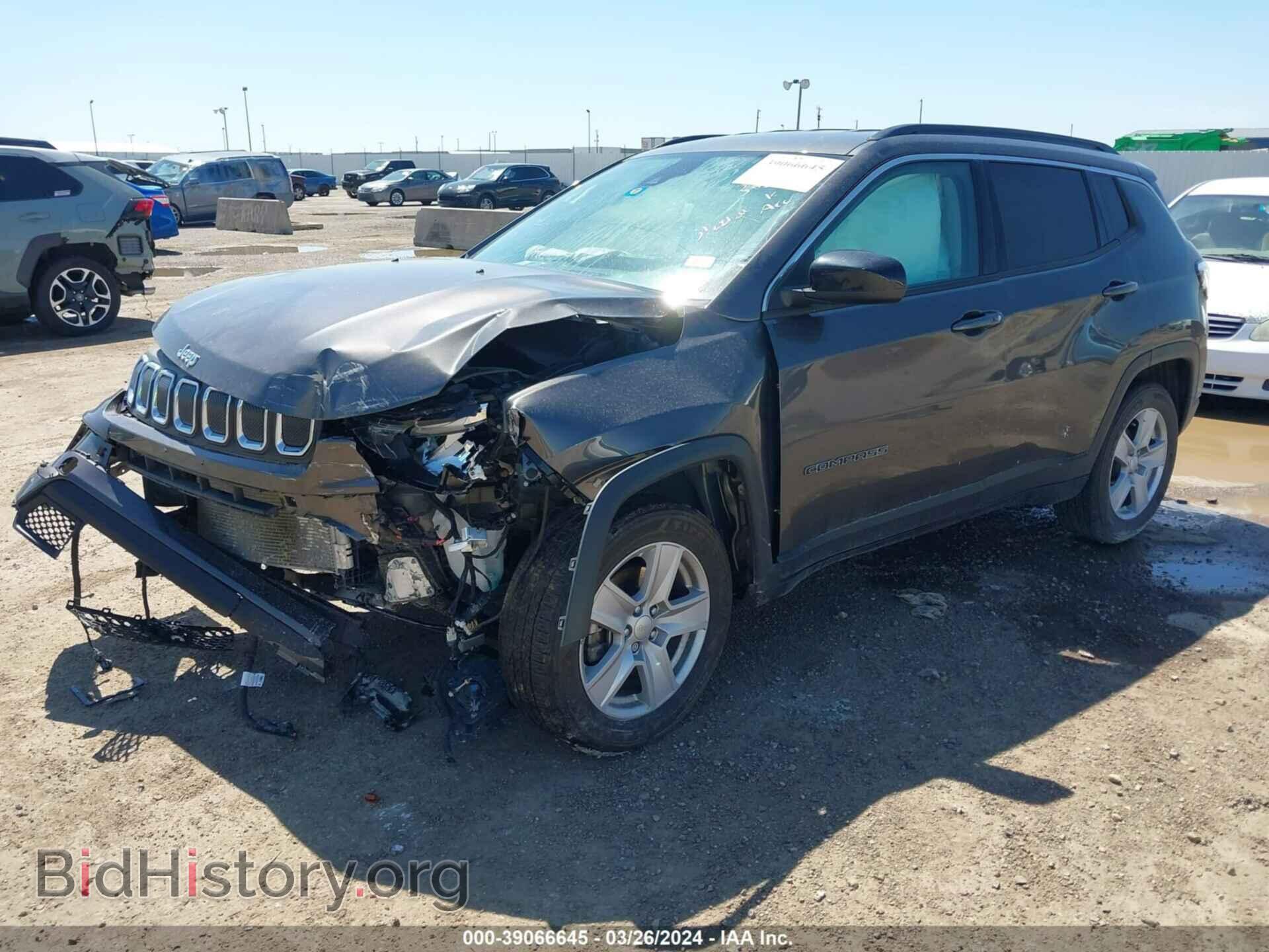 2022 JEEP COMPASS - VIN: 3C4NJCBB2NT225680 - Фото 2
