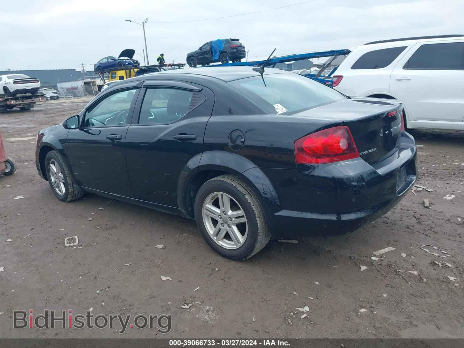 2013 DODGE AVENGER - VIN: 1C3CDZCB5DN556739 - Фото 3