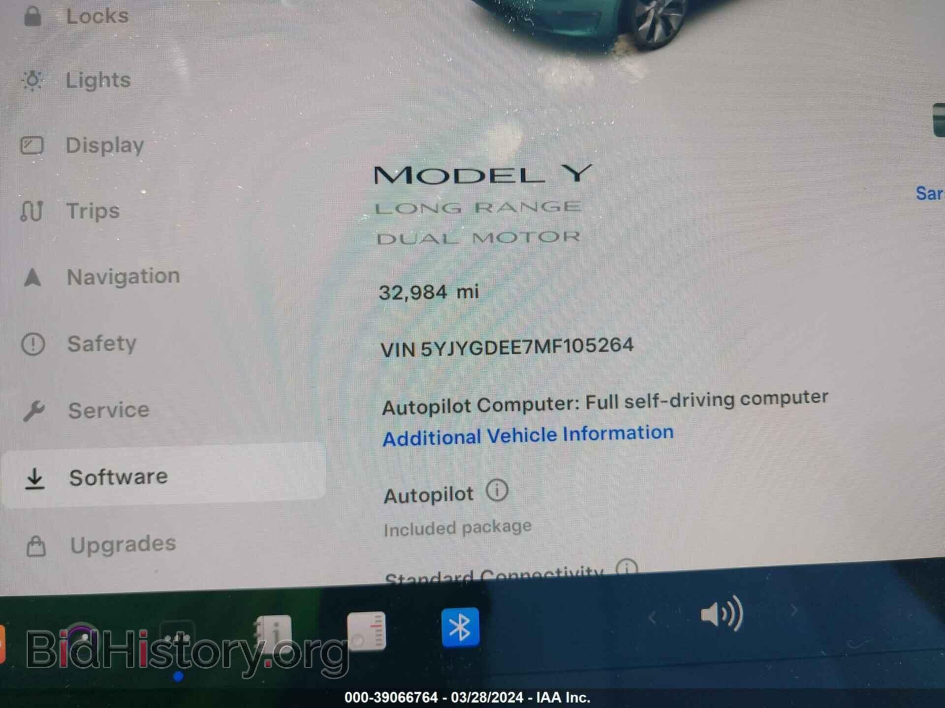 2021 TESLA MODEL Y - VIN: 5YJYGDEE7MF105264 - Фото 14