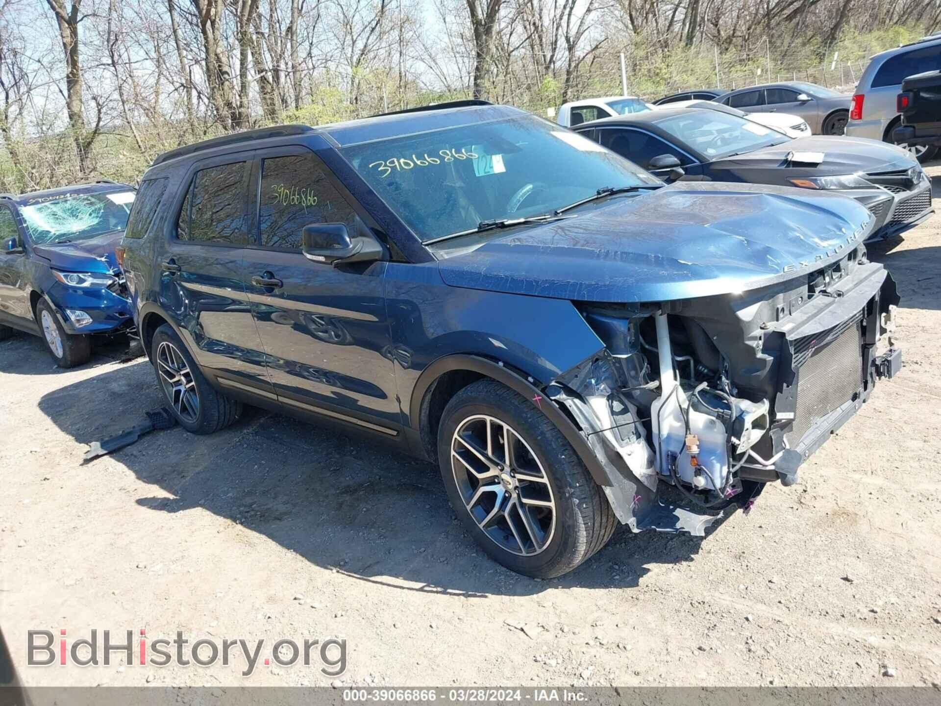 Фотография 1FM5K8GTXJGB37692 - FORD EXPLORER 2018