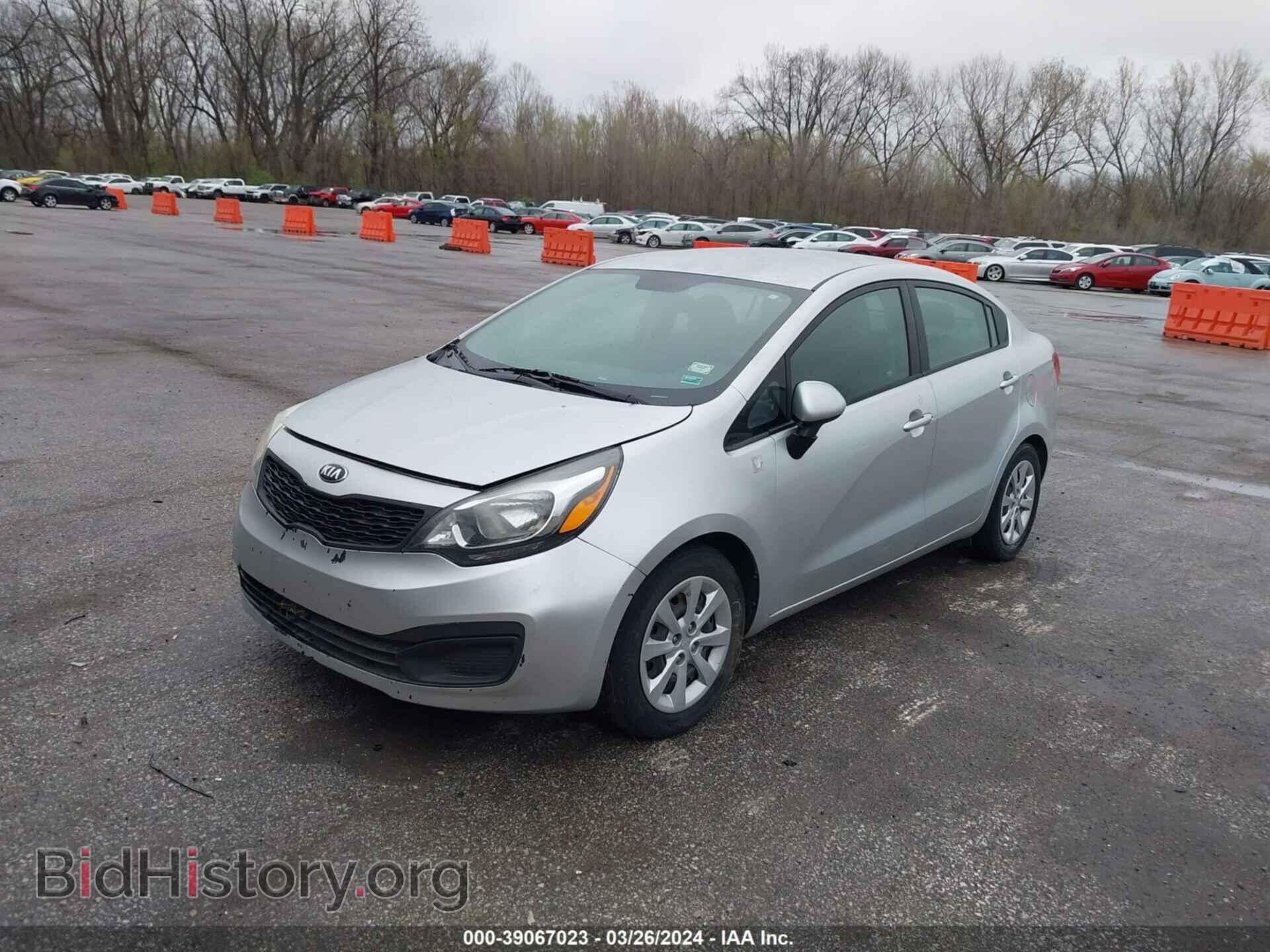 2015 KIA RIO - VIN: KNADM4A37F6458014 - Фото 2