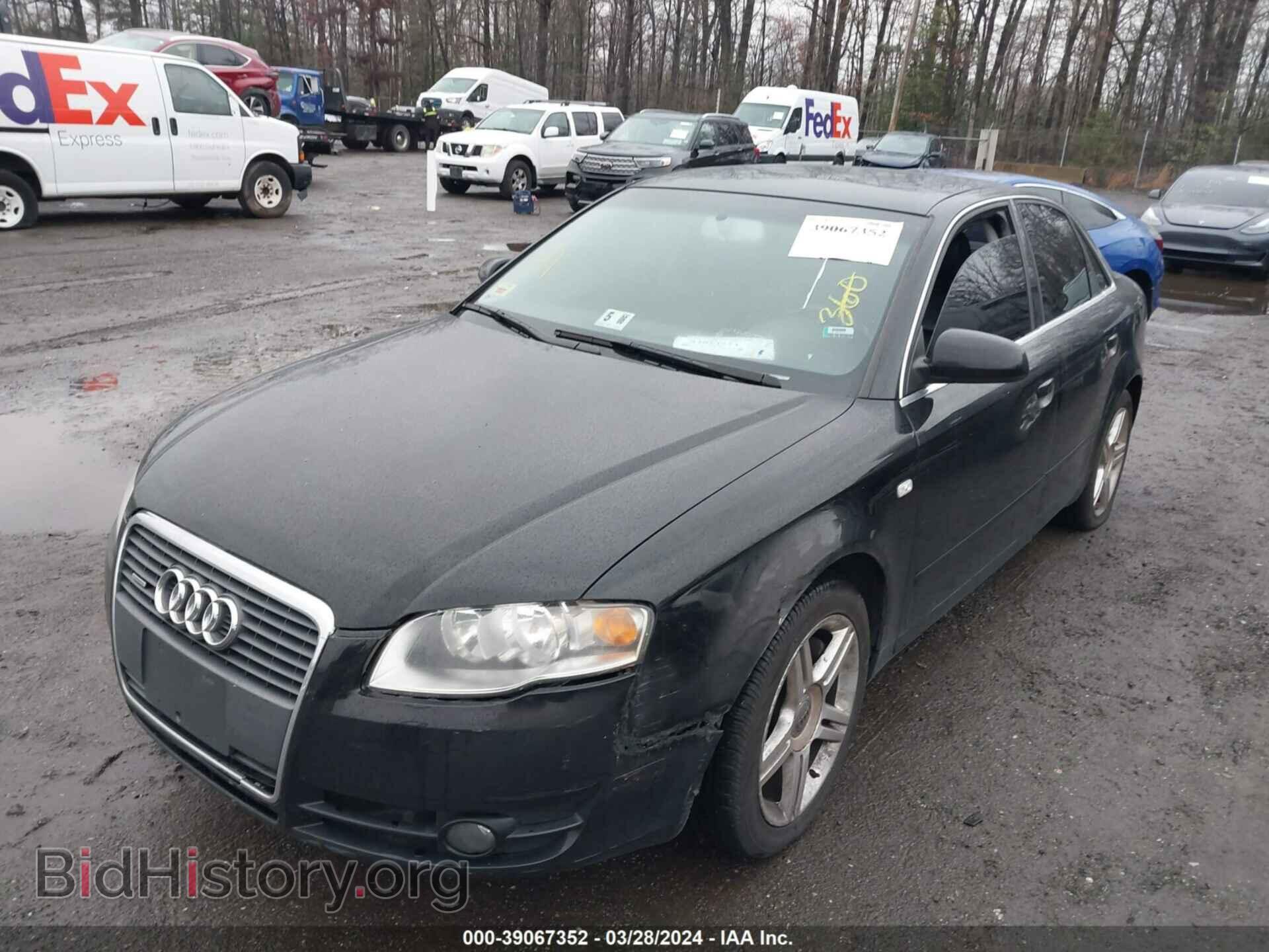 2007 AUDI A4 - VIN: WAUDF78E17A093895 - Фото 2