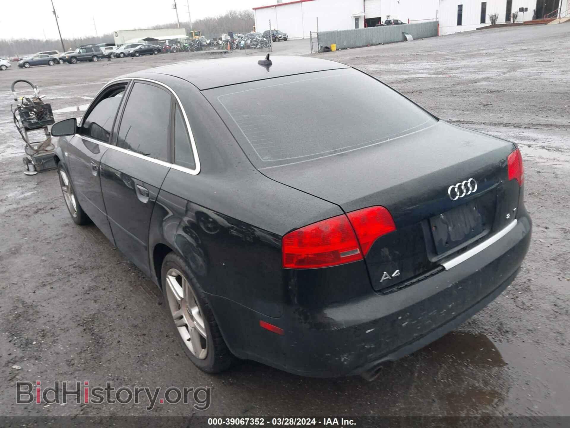 2007 AUDI A4 - VIN: WAUDF78E17A093895 - Фото 3