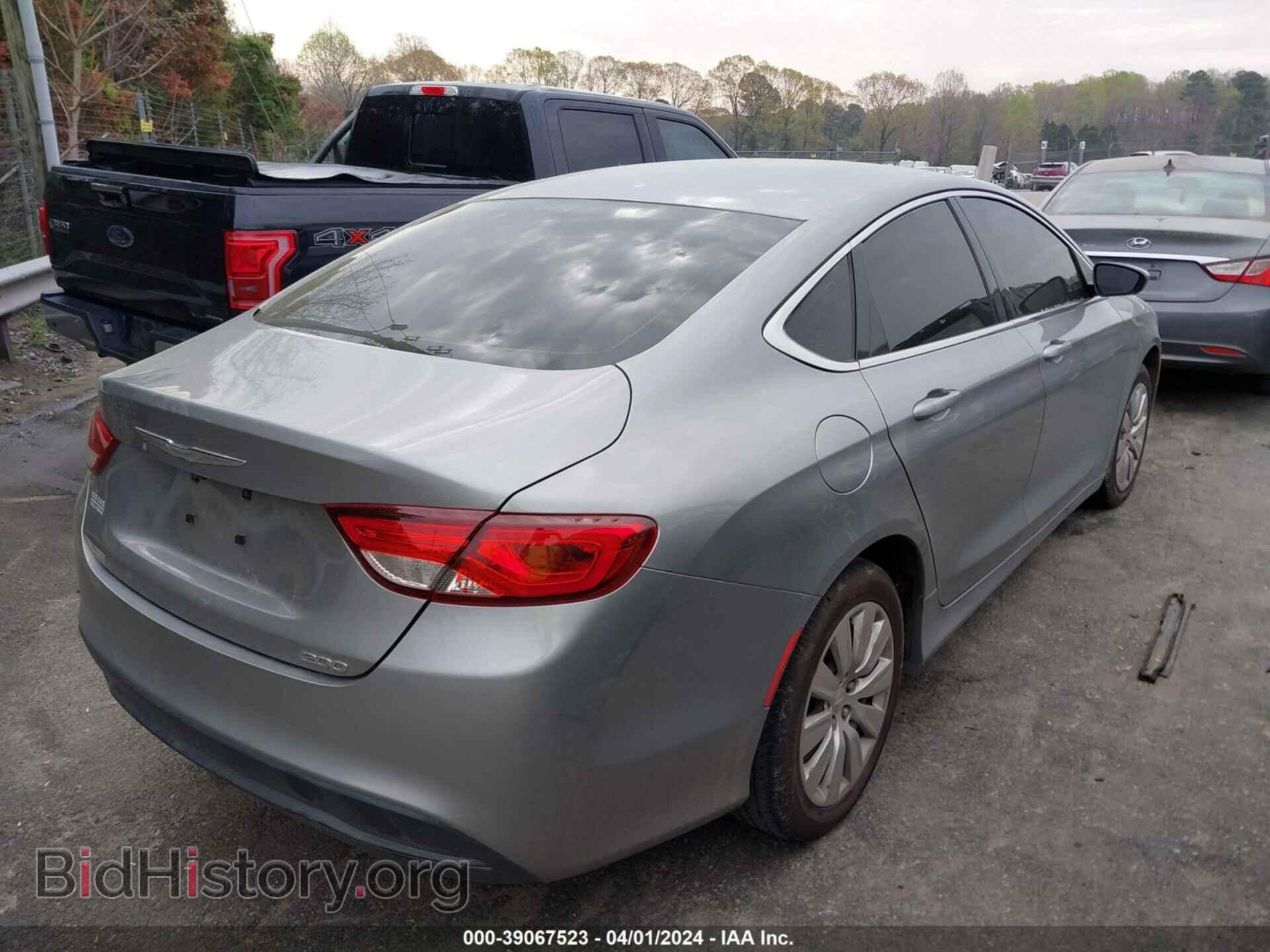 2017 CHRYSLER 200 - VIN: 1C3CCCFB2HN512473 - Фото 4
