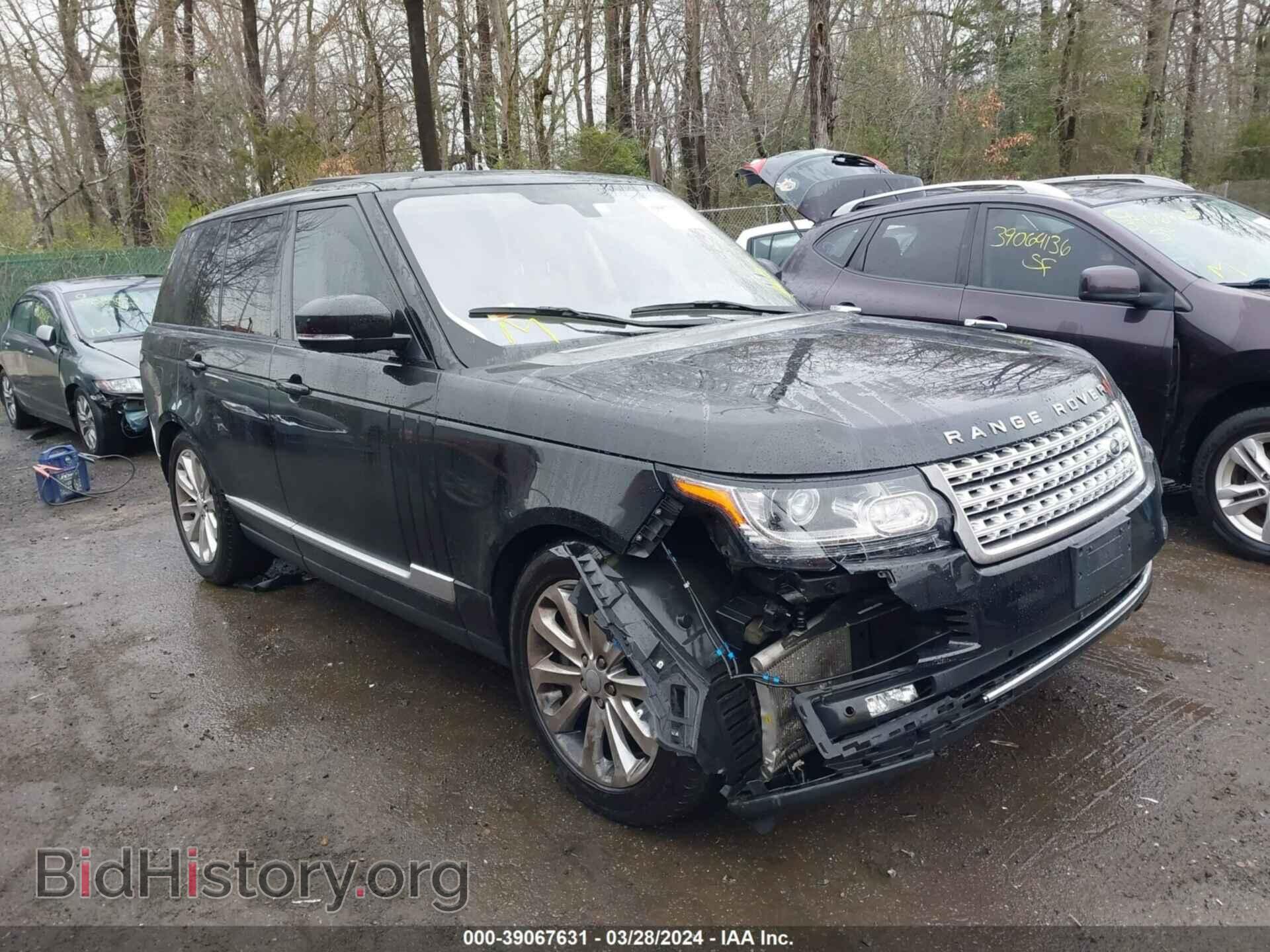 Фотография SALGS2PF6GA311816 - LAND ROVER RANGE ROVER 2016