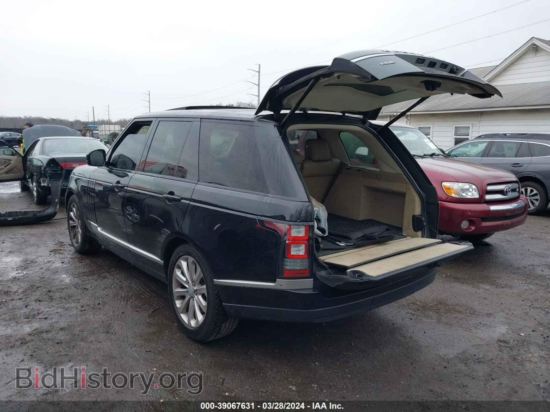 2016 LAND ROVER RANGE ROVER - VIN: SALGS2PF6GA311816 - Фото 3