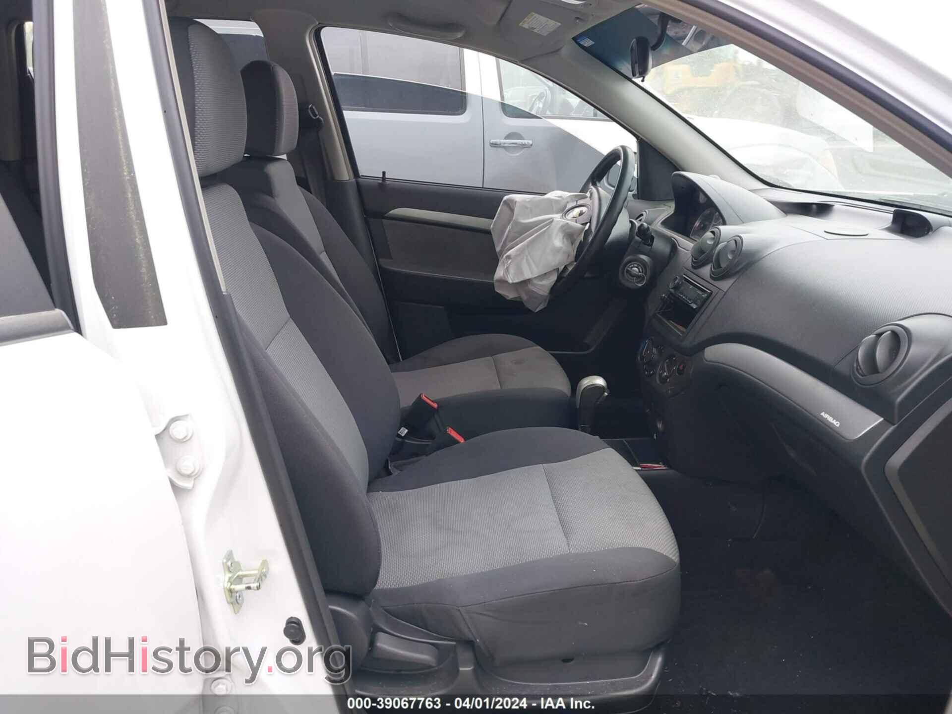 2011 CHEVROLET AVEO - VIN: KL1TD6DE0BB157164 - Фото 5