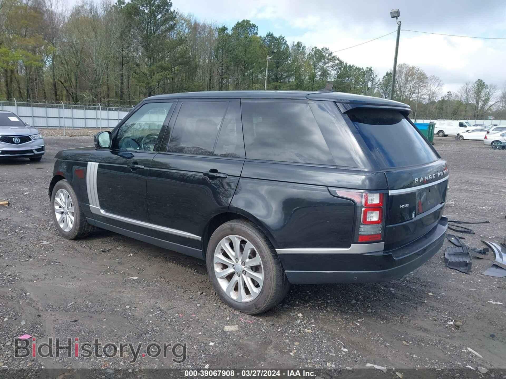 2016 LAND ROVER RANGE ROVER - VIN: SALGS2PF3GA316651 - Фото 3