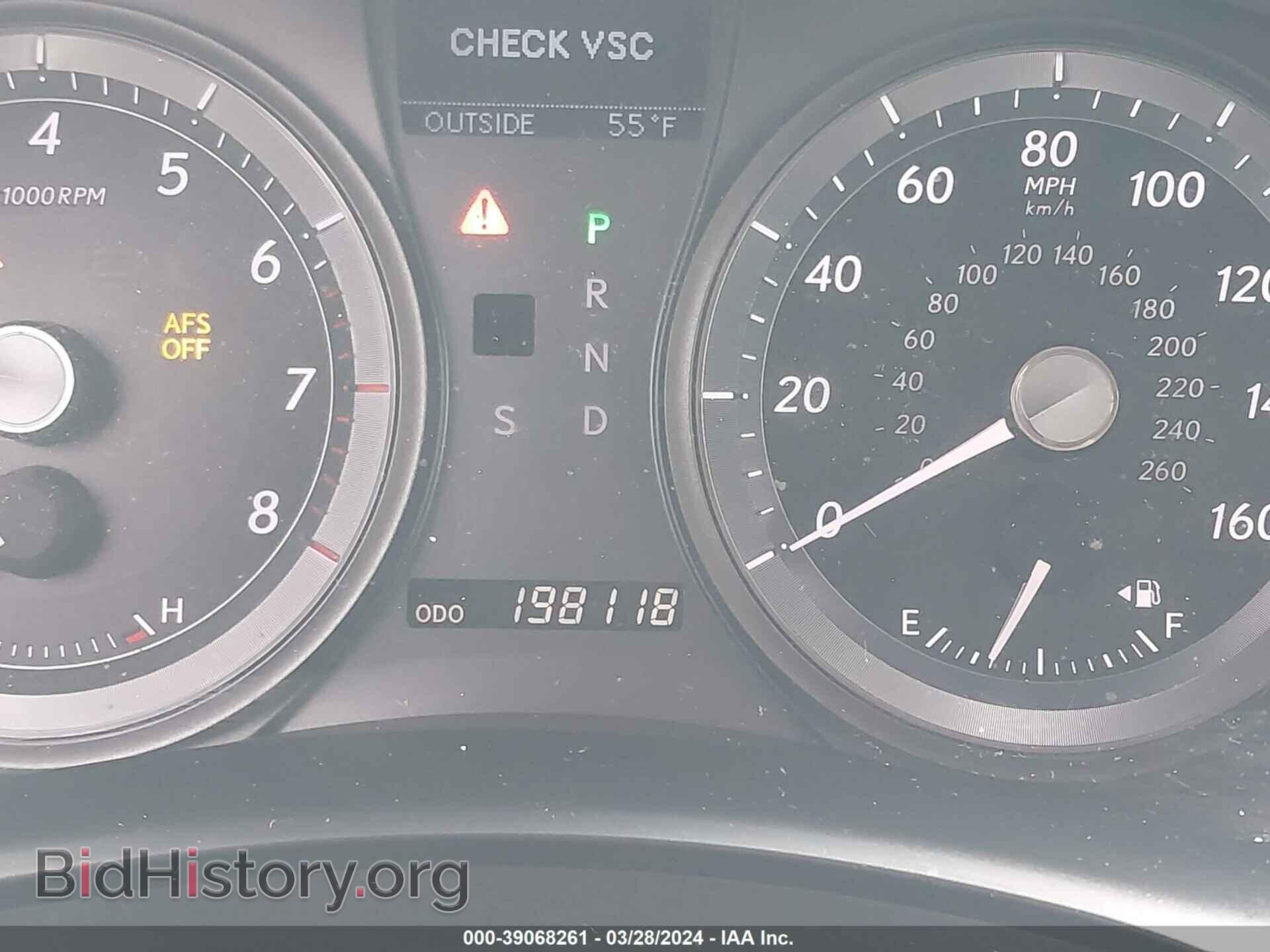 2008 LEXUS ES 350 - VIN: JTHBJ46G982180983 - Фото 7