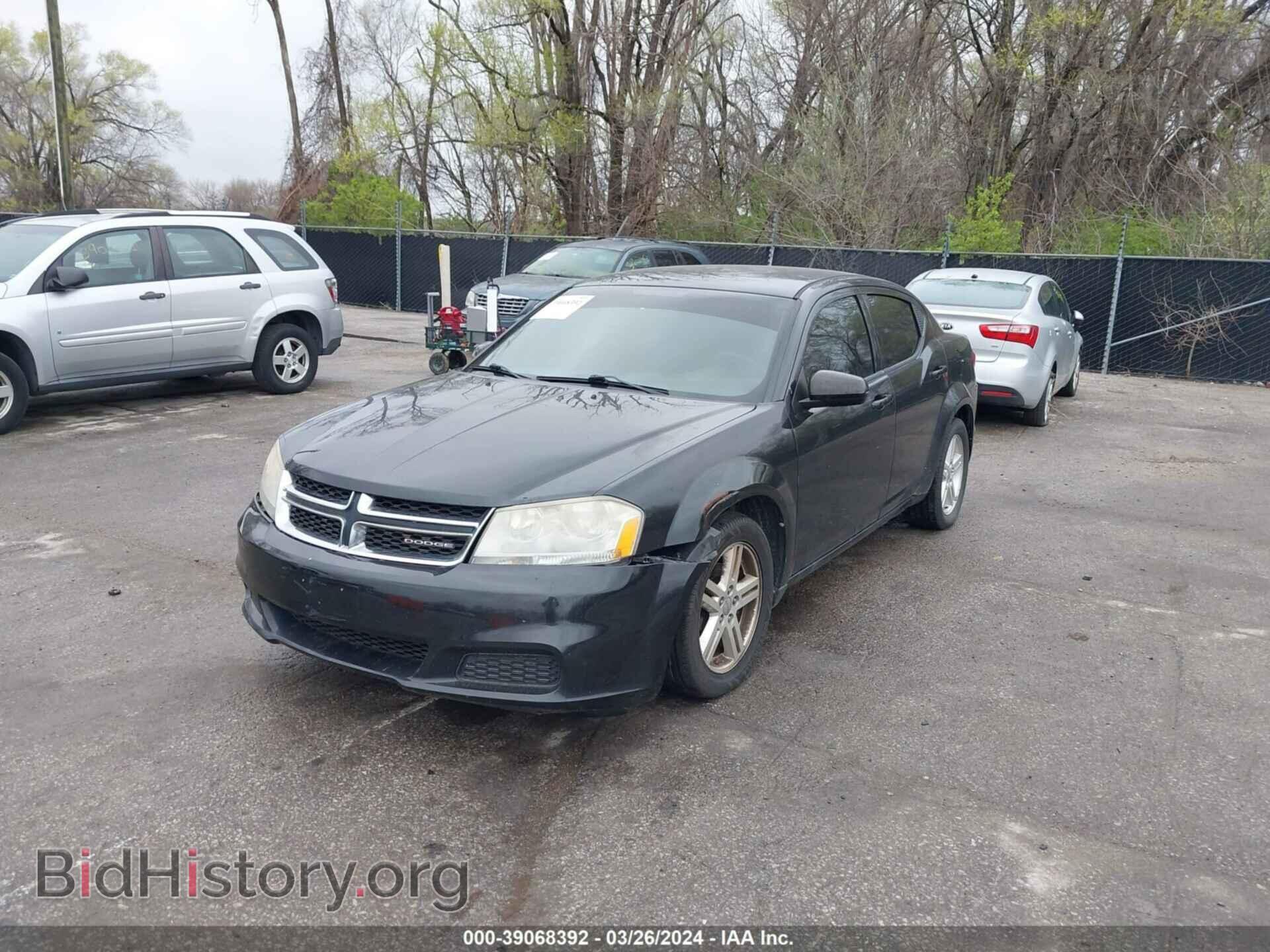 2011 DODGE AVENGER - VIN: 1B3BD1FB9BN501360 - Фото 2