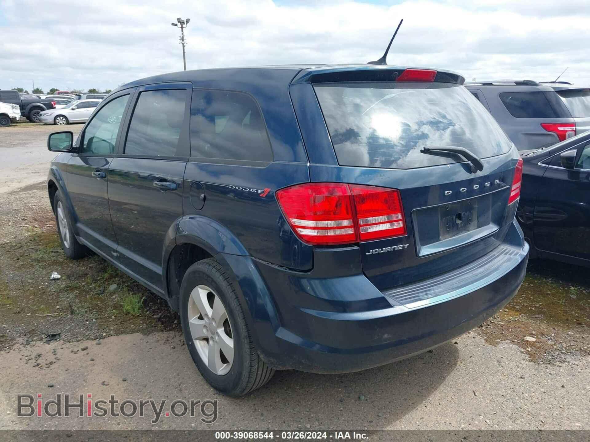 2013 DODGE JOURNEY - VIN: 3C4PDCAB8DT576478 - Фото 3