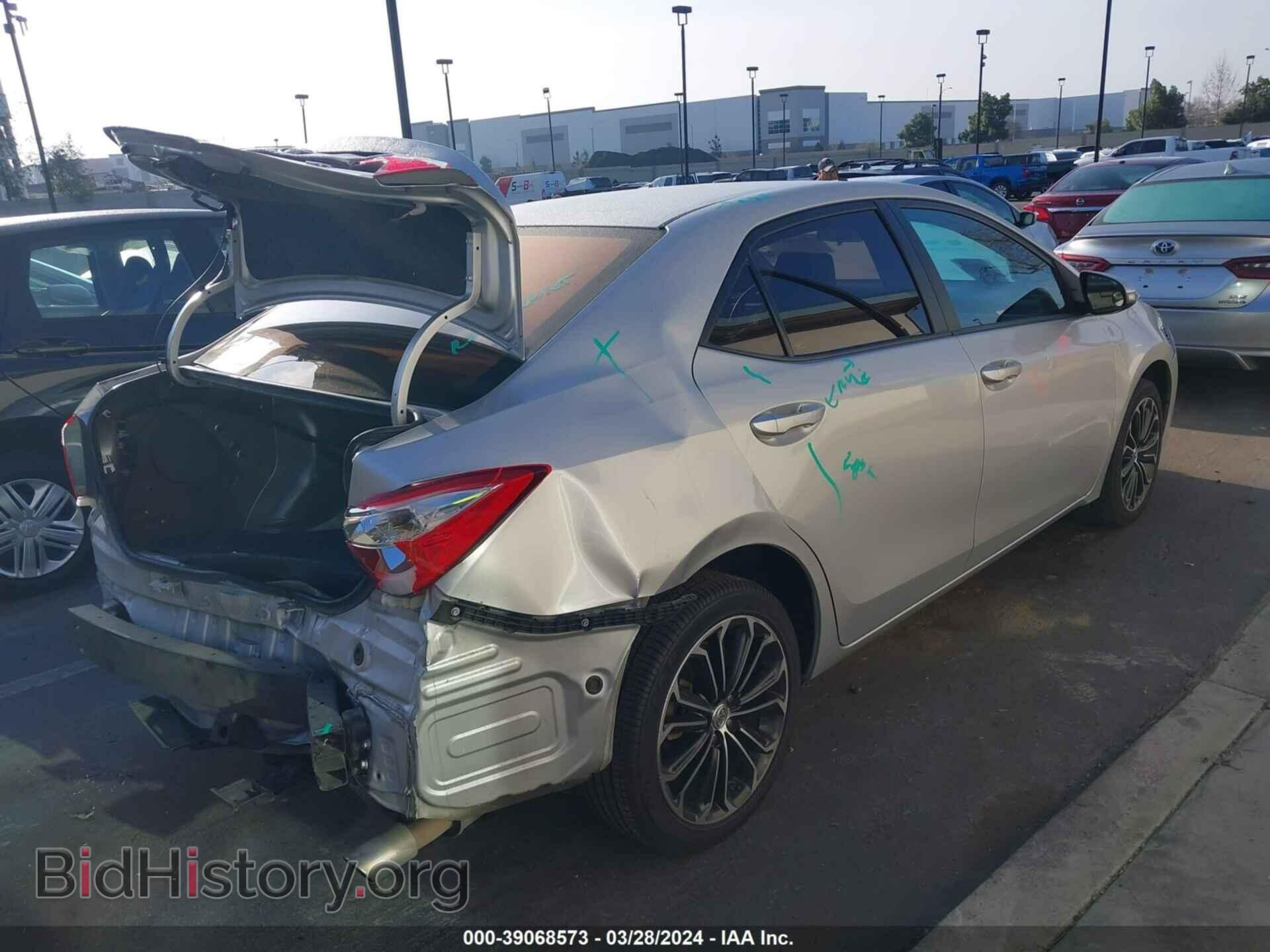 2014 TOYOTA COROLLA - VIN: 5YFBURHE9EP175376 - Фото 4