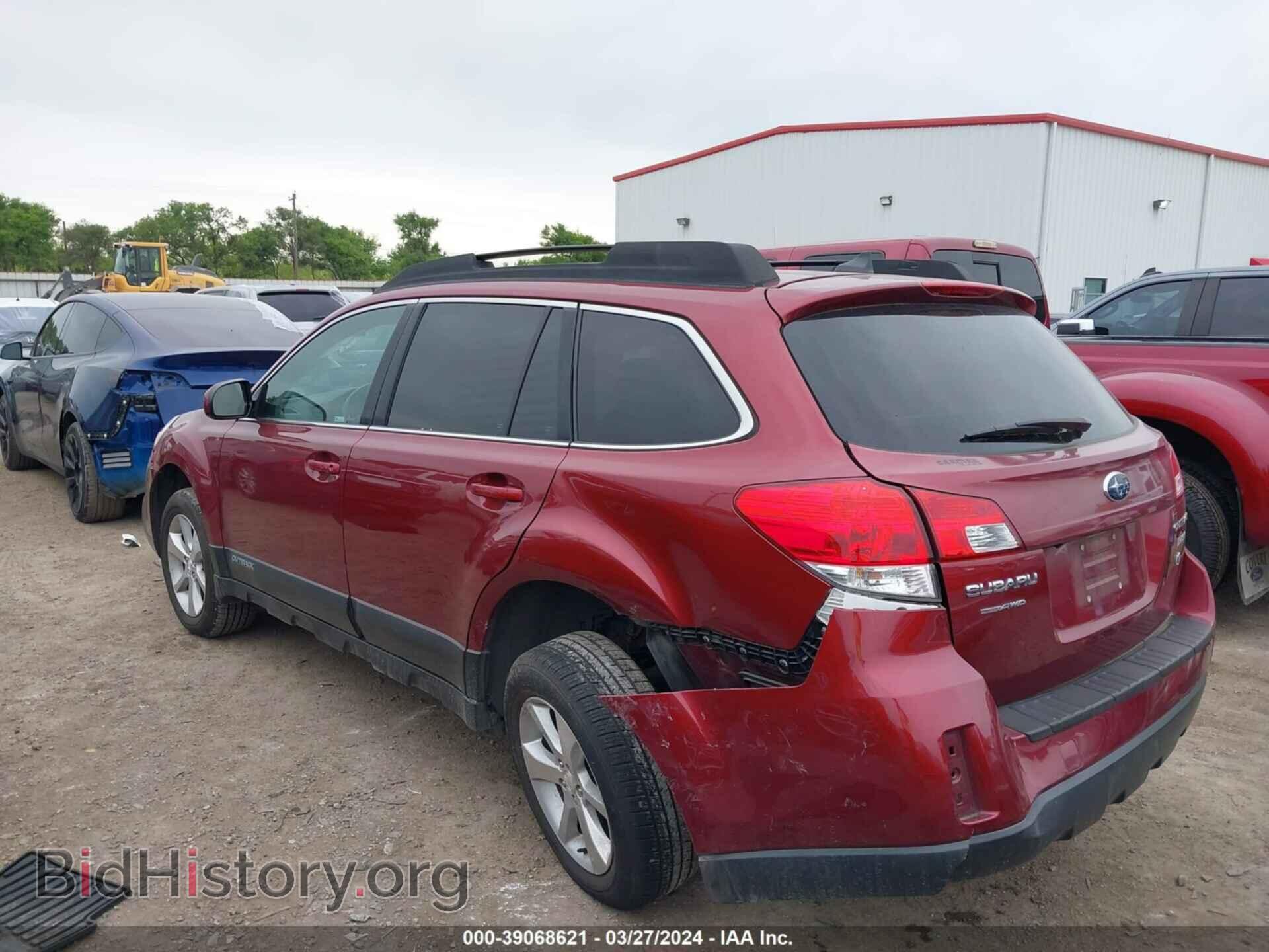 2013 SUBARU OUTBACK - VIN: 4S4BRBPC2D3287495 - Фото 3