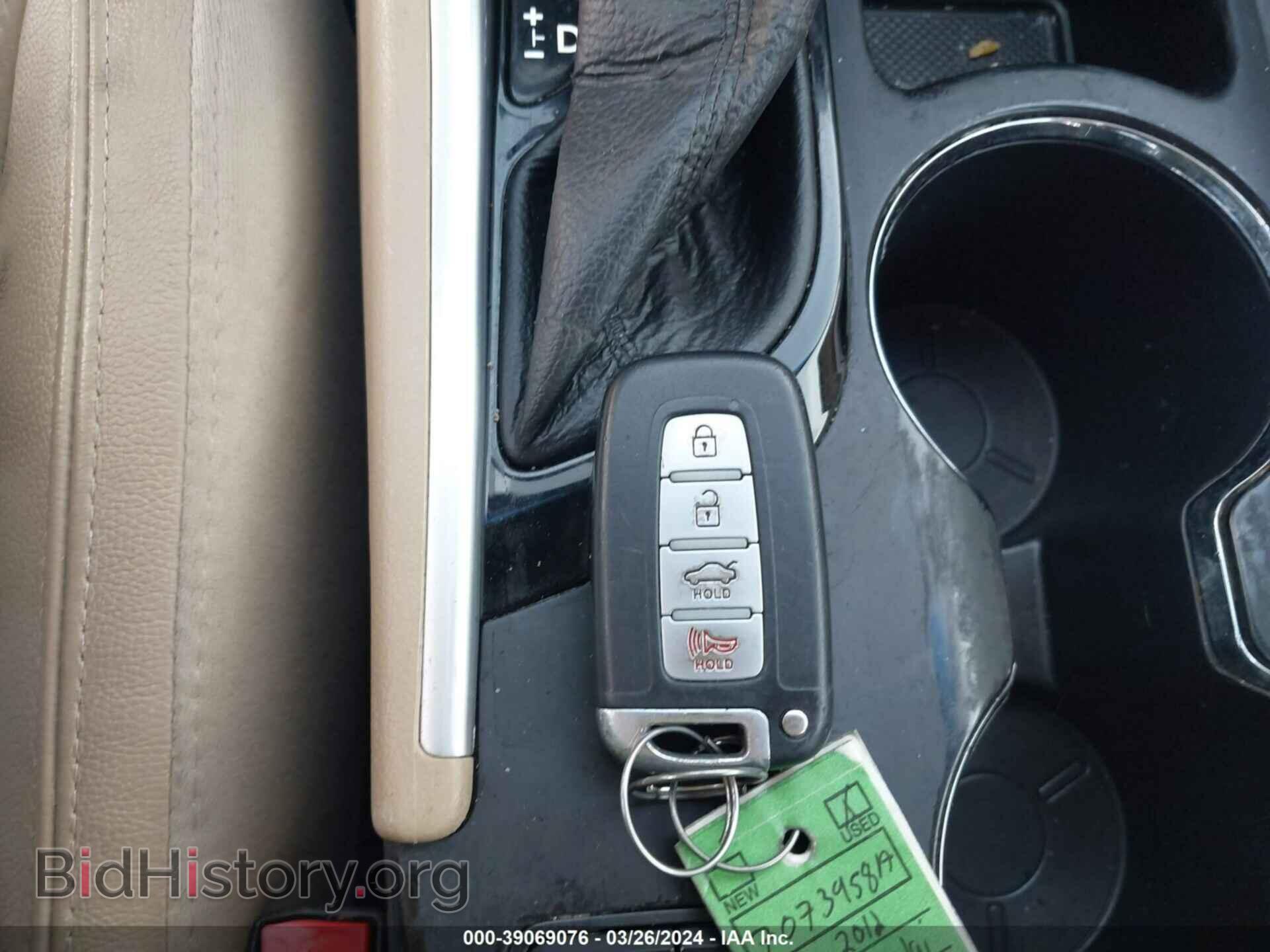 2012 HYUNDAI SONATA - VIN: 5NPEC4AC4CH335749 - Фото 11