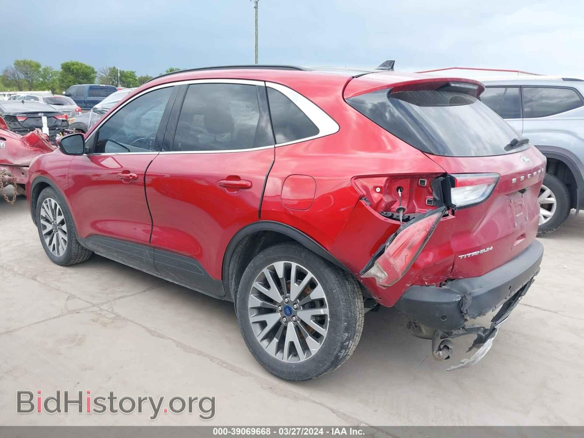 2020 FORD ESCAPE - VIN: 1FMCU0DZ1LUA76278 - Фото 3