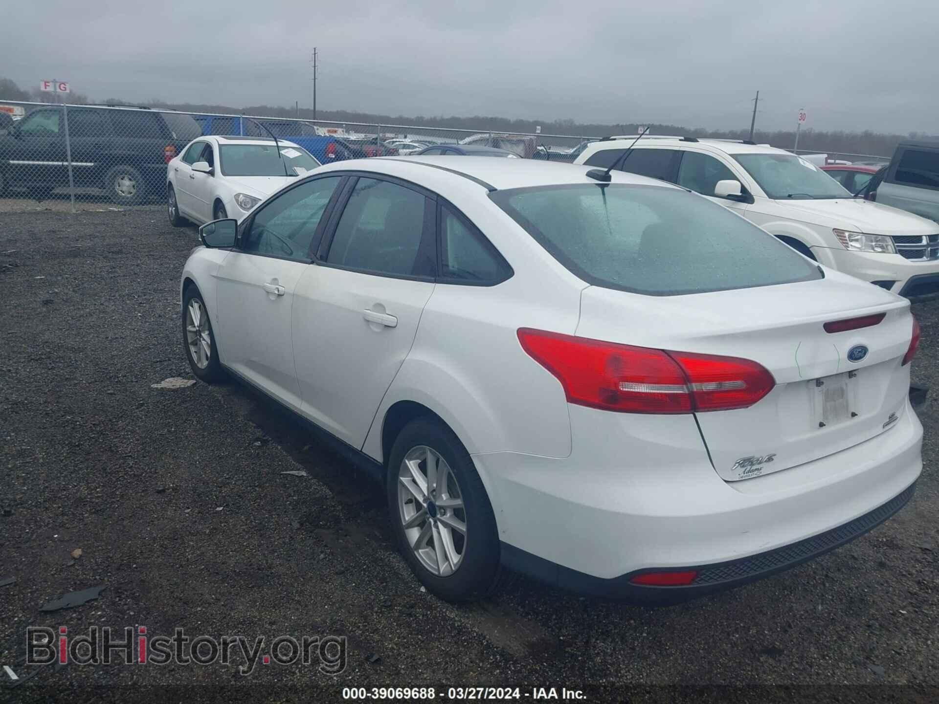 2016 FORD FOCUS - VIN: 1FADP3F27GL296821 - Фото 3